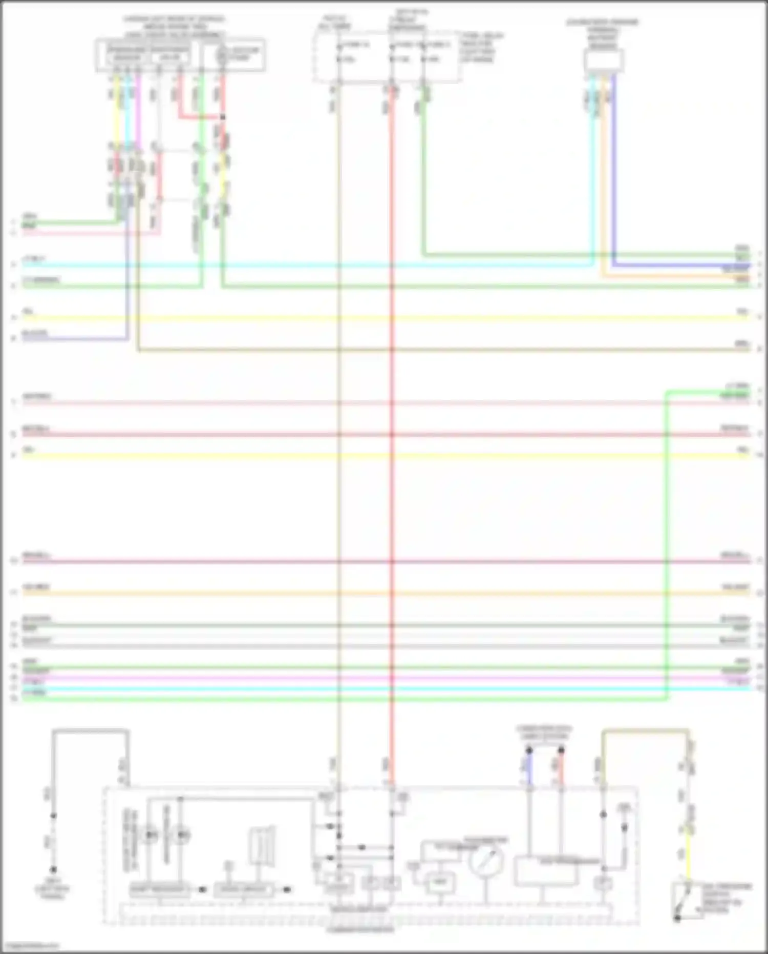 Ascent Subaru I (2017-2022): Wiring diagram engine performance 2.4l turbo (2 of 7)