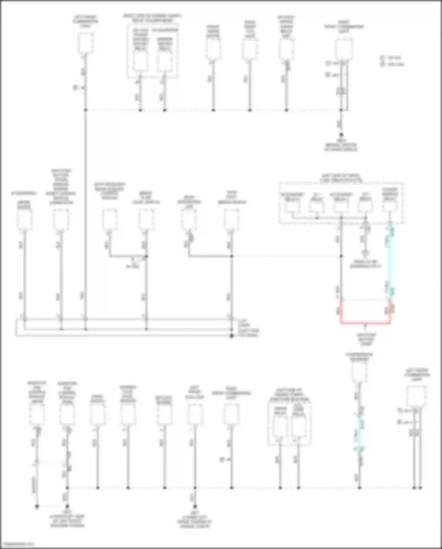 Ascent Subaru I (2017-2022): Ground distribution circuit (4 of 5)