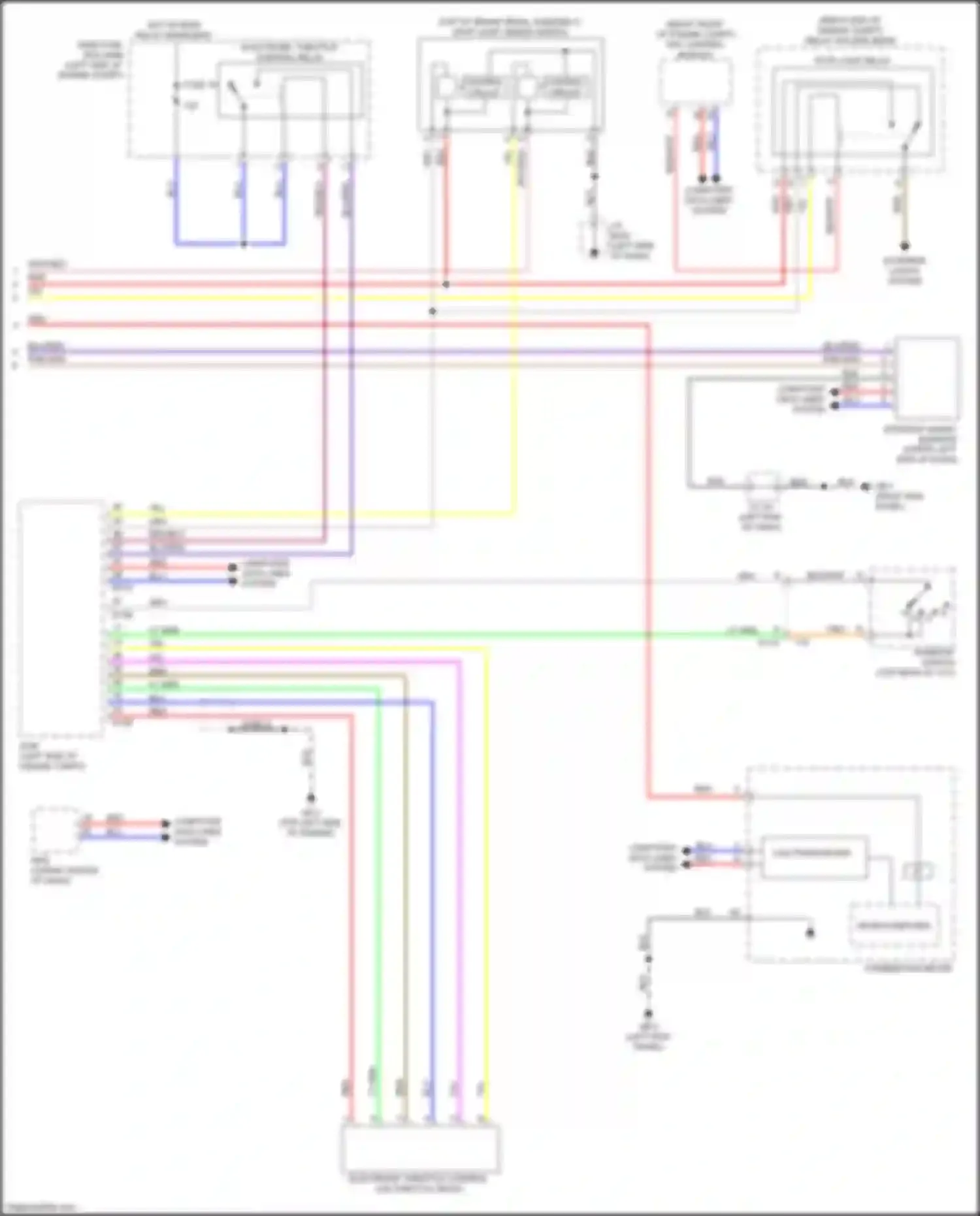 Ascent Subaru I (2017-2022): Eyesight circuit (2 of 2)
