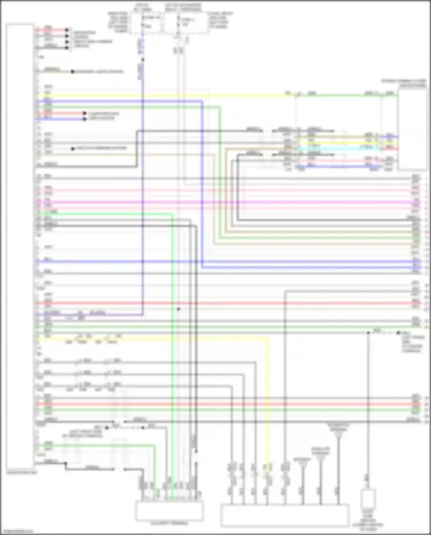 Ascent Subaru I (2017-2022): Navigation circuit, w/ audio amplifier & telematics (1 of 4)