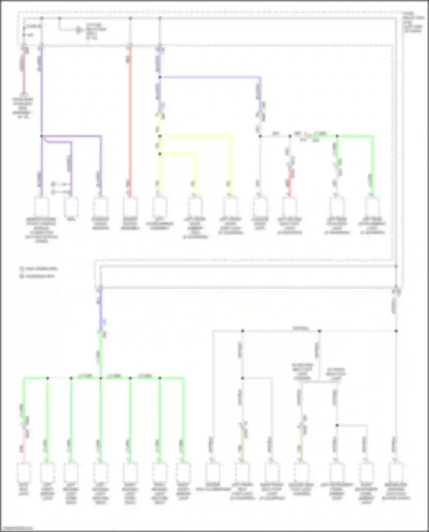 Ascent Subaru I (2017-2022): Power distribution circuit (2 of 10)
