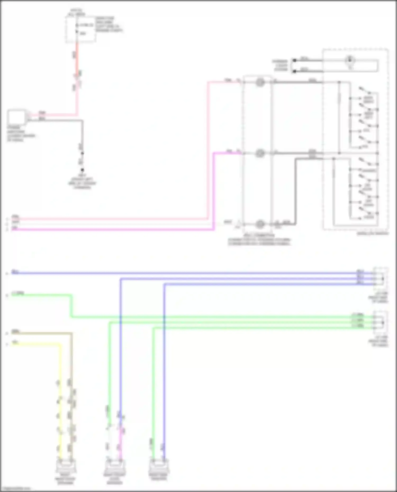 Ascent Subaru I (2017-2022): Radio circuit, w/o navigation & telematics (2 of 2)