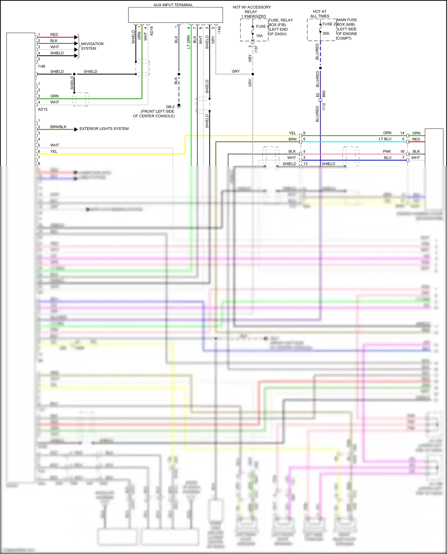 Subaru Ascent I (2017-2022) computer data lines system wiring diagram  (25 of 73)