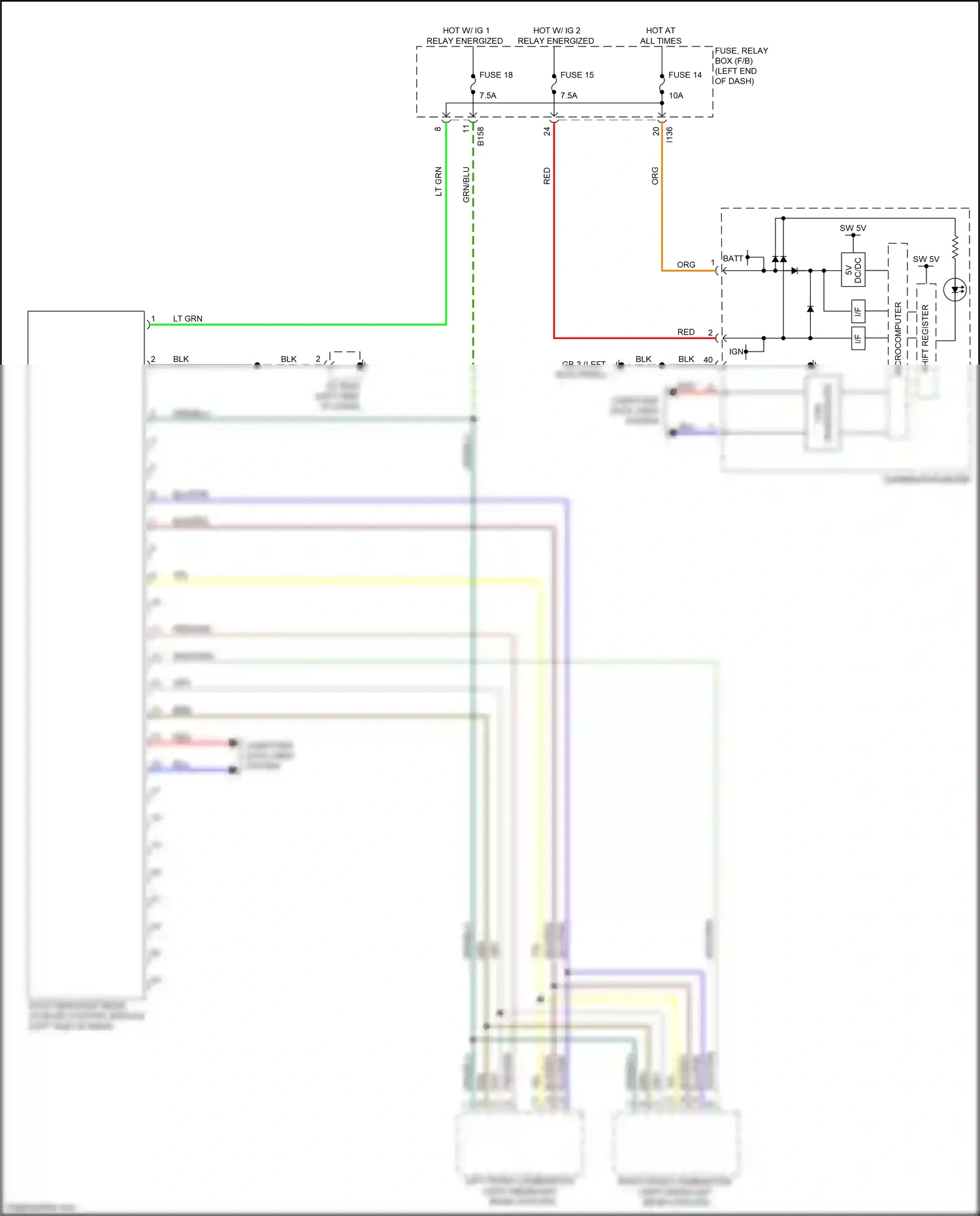 Subaru Ascent I (2017-2022) computer data lines system wiring diagram  (56 of 73)