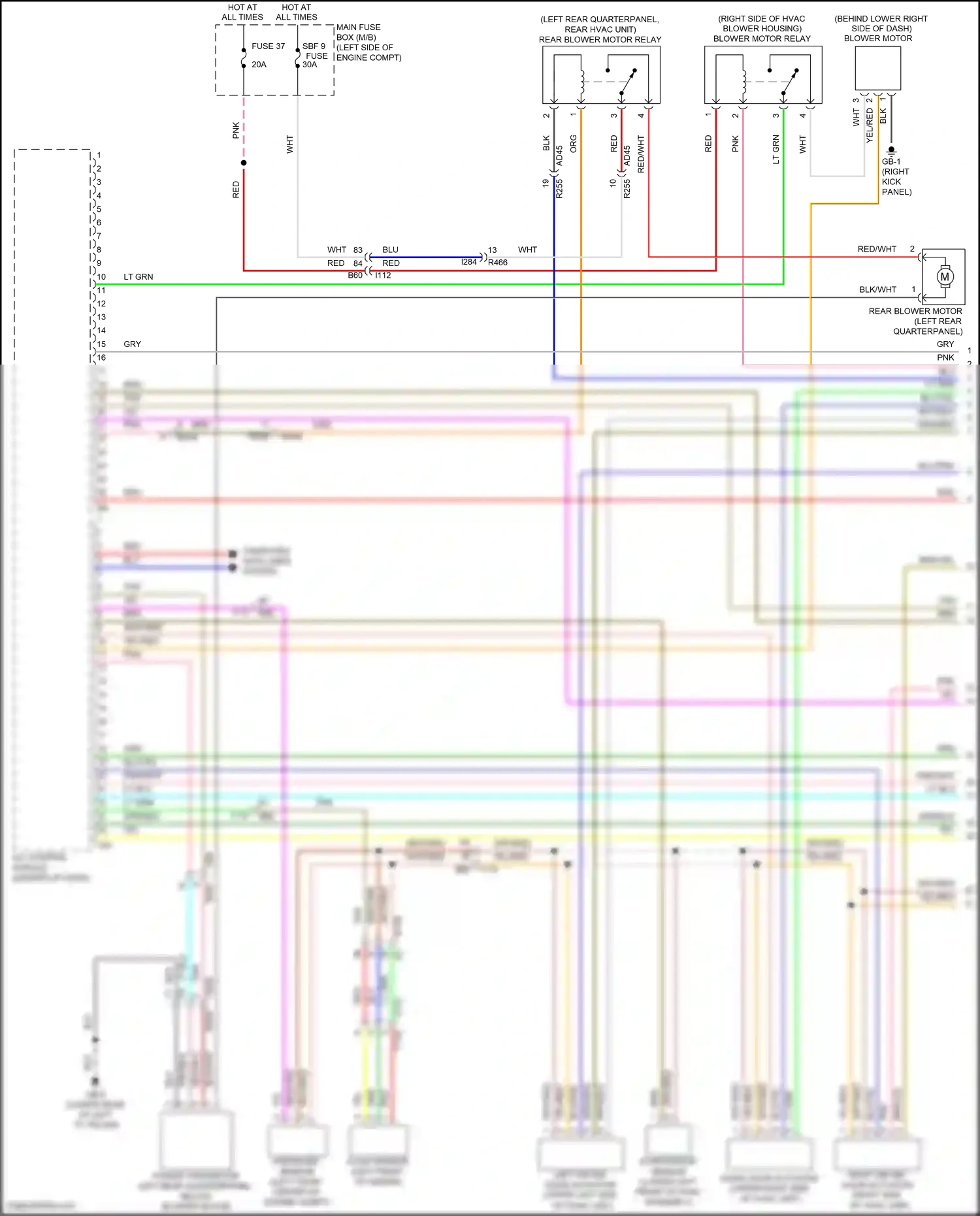 Subaru Ascent I (2017-2022) flow sensor wiring diagram  (1 of 1)