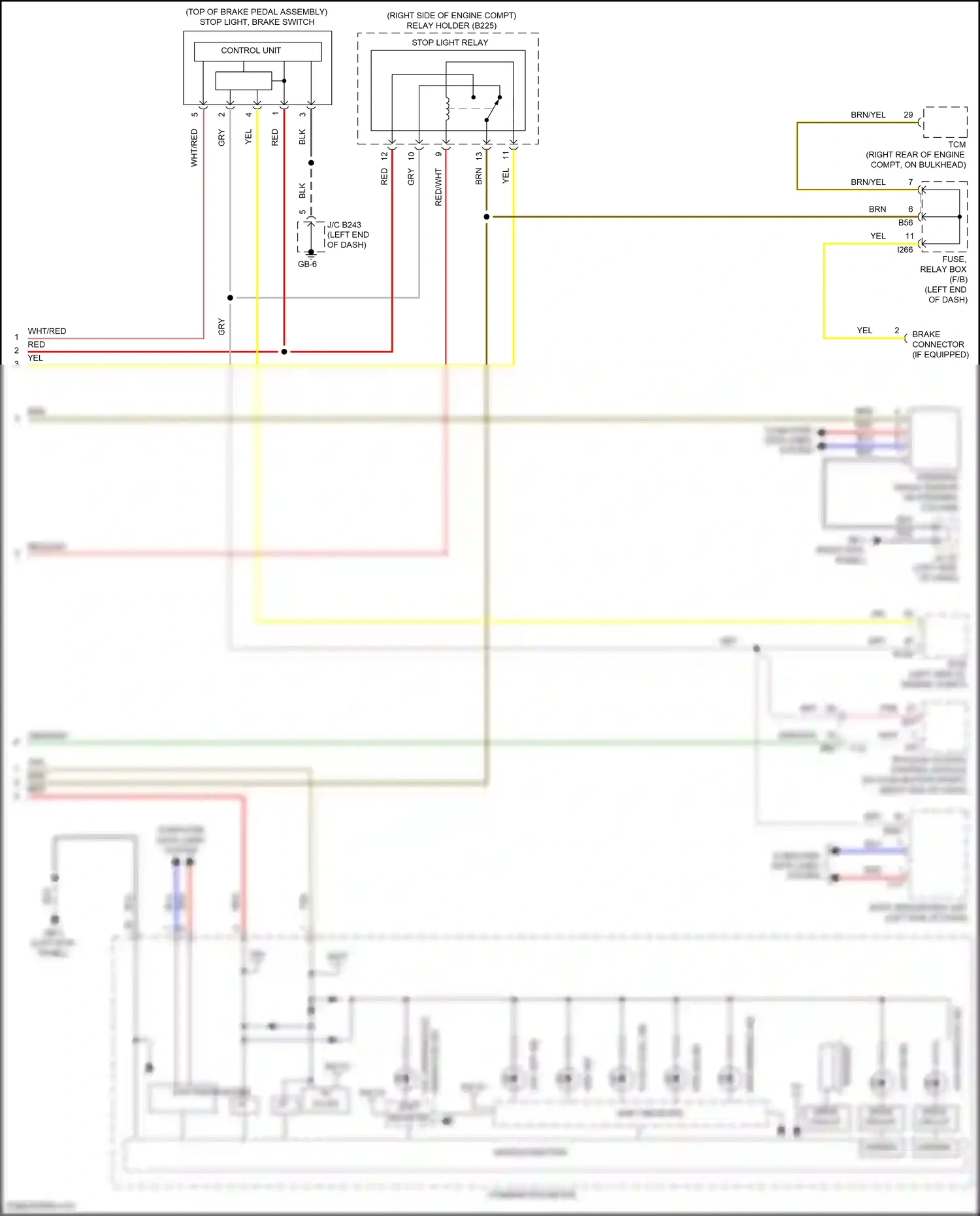 Subaru Ascent I (2017-2022) keyless access control module wiring diagram  (1 of 11)