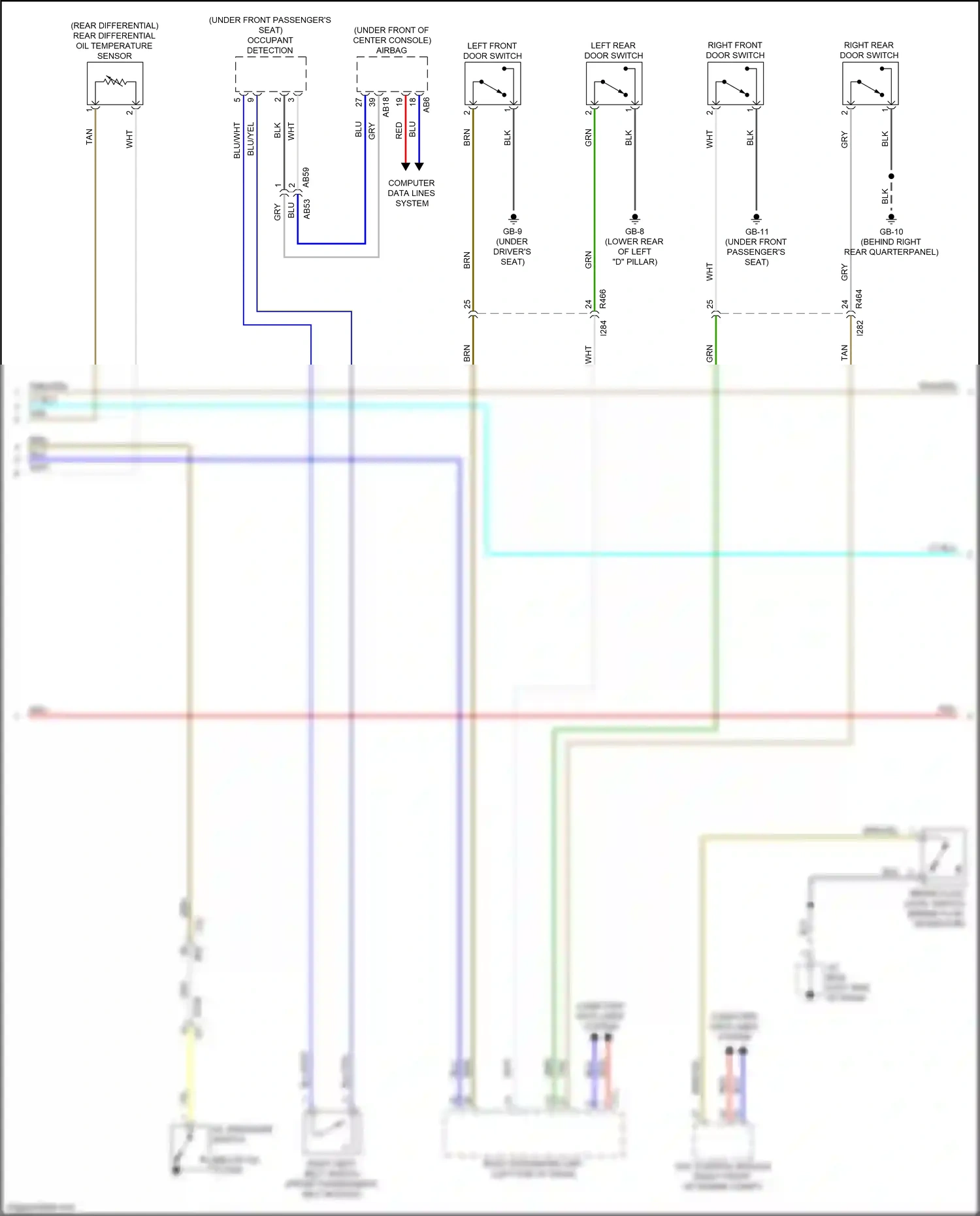 Subaru Ascent I (2017-2022) vdc control module wiring diagram  (6 of 8)