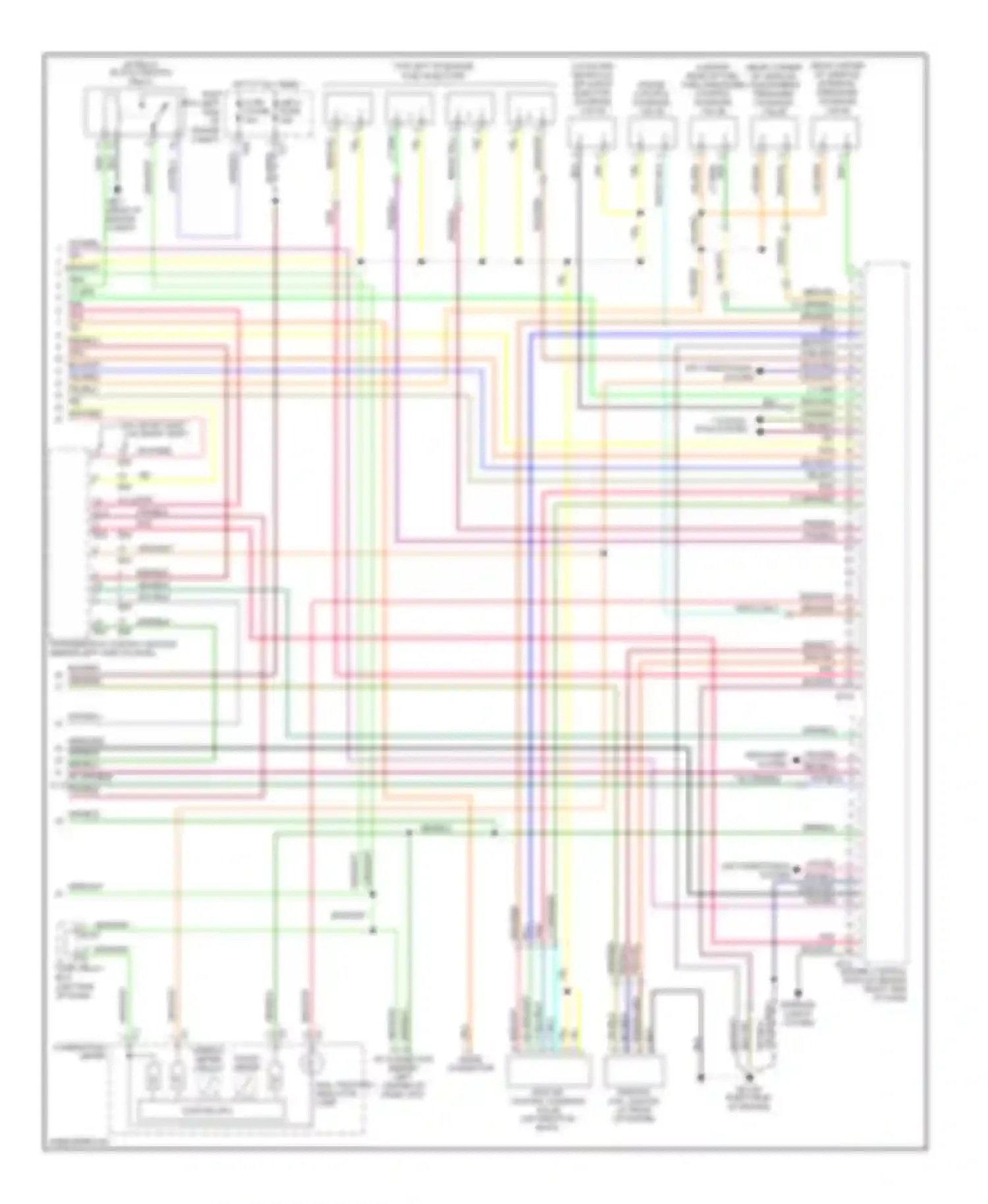 Baja Subaru I (2002-2006): Wiring diagram engine performance 2.5l (3 of 3)