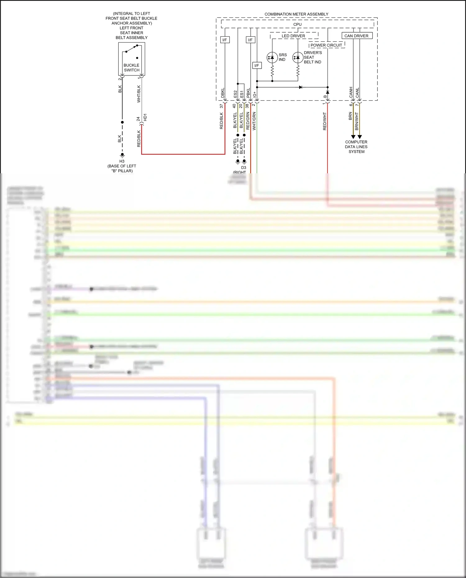 Subaru BRZ ZC facelift (2016-2020) computer data lines system wiring diagram  (28 of 50)