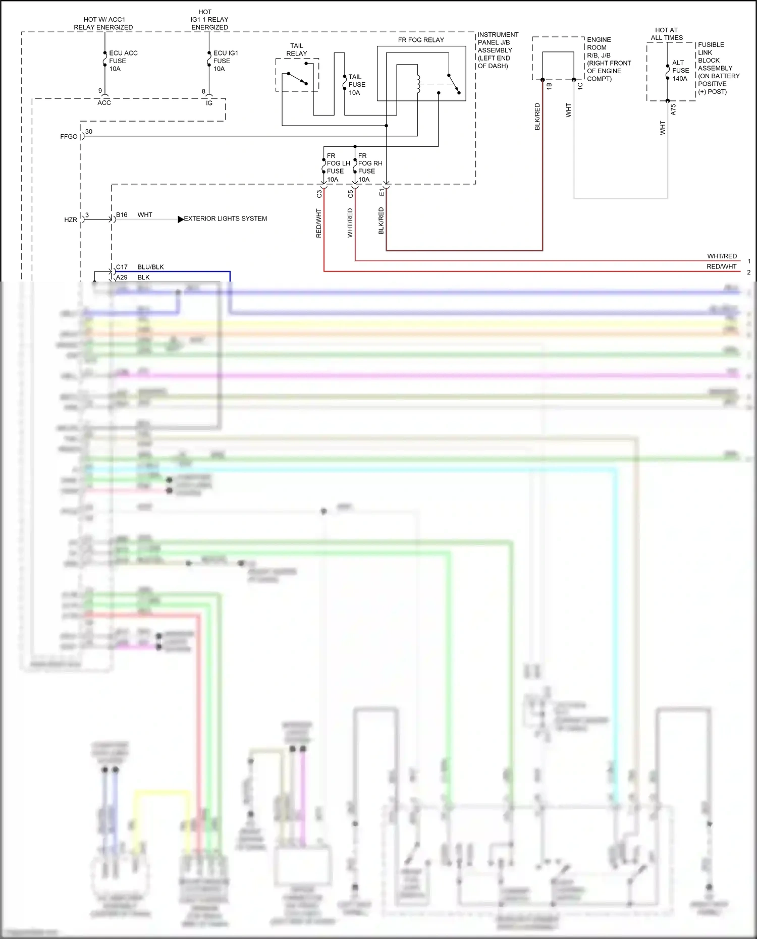Subaru BRZ ZC facelift (2016-2020) computer data lines system wiring diagram  (24 of 50)