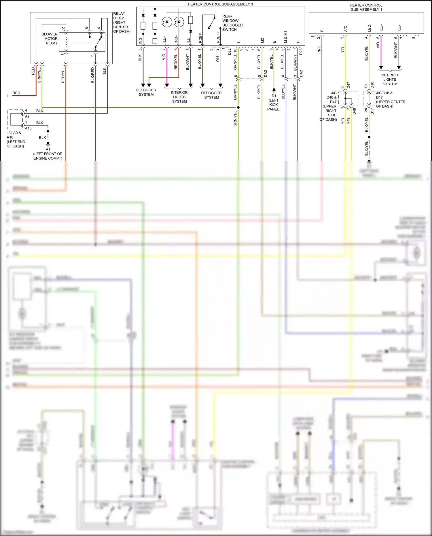 Subaru BRZ ZC facelift (2016-2020) computer data lines system wiring diagram  (27 of 50)