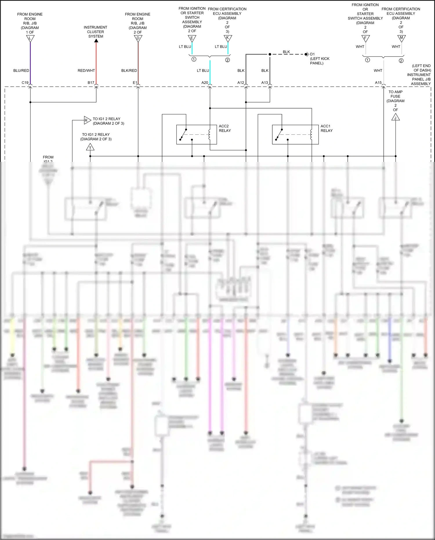 Subaru BRZ ZC facelift (2016-2020) computer data lines system wiring diagram  (47 of 50)