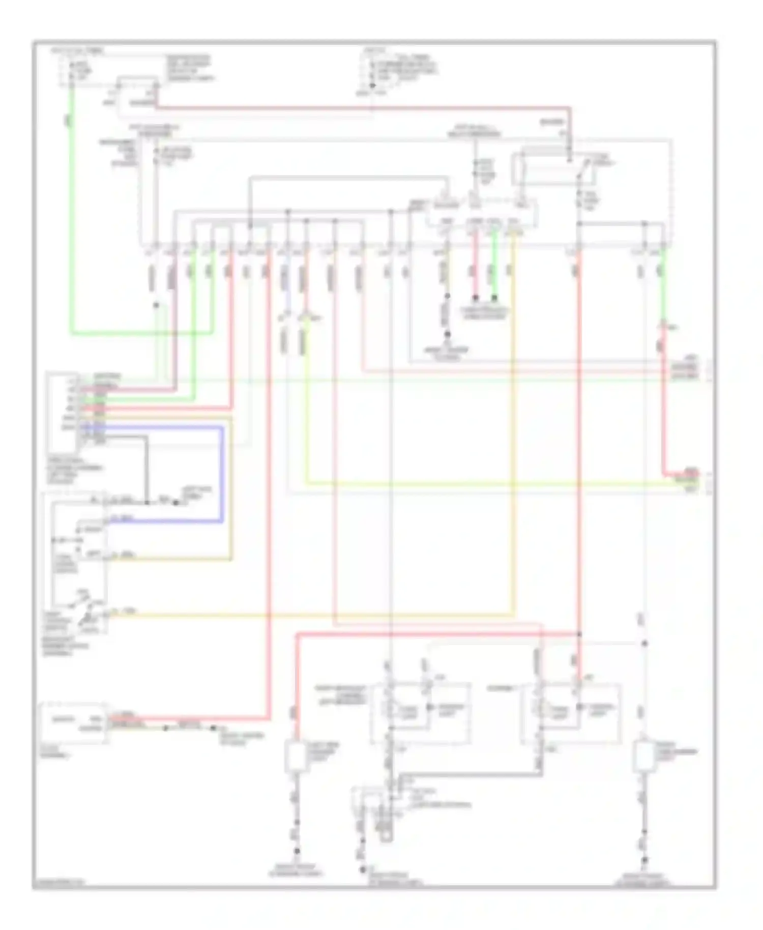BRZ Subaru ZC (2012-2016): Exterior lamps circuit (1 of 2)
