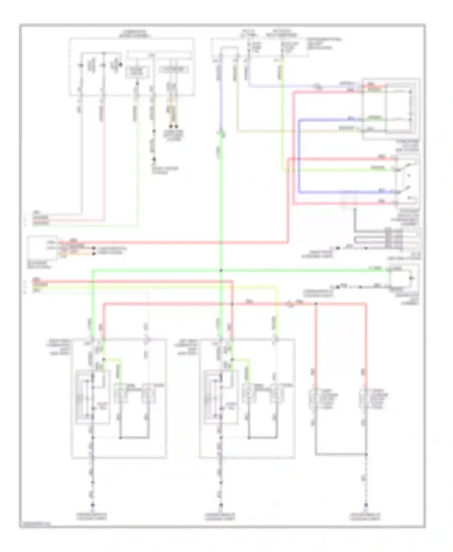 BRZ Subaru ZC (2012-2016): Exterior lamps circuit (2 of 2)