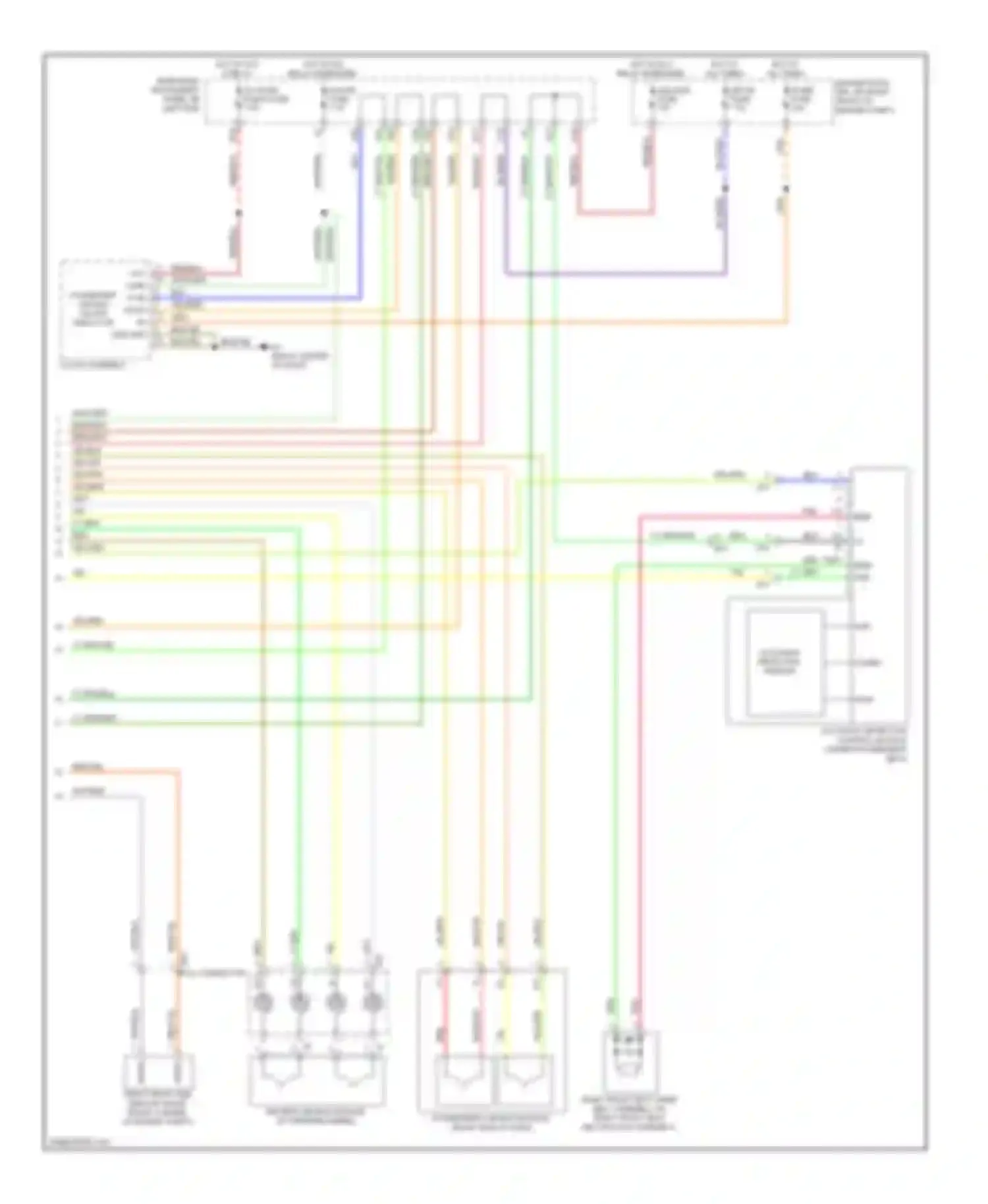 BRZ Subaru ZC (2012-2016): Supplemental restraints circuit (2 of 2)