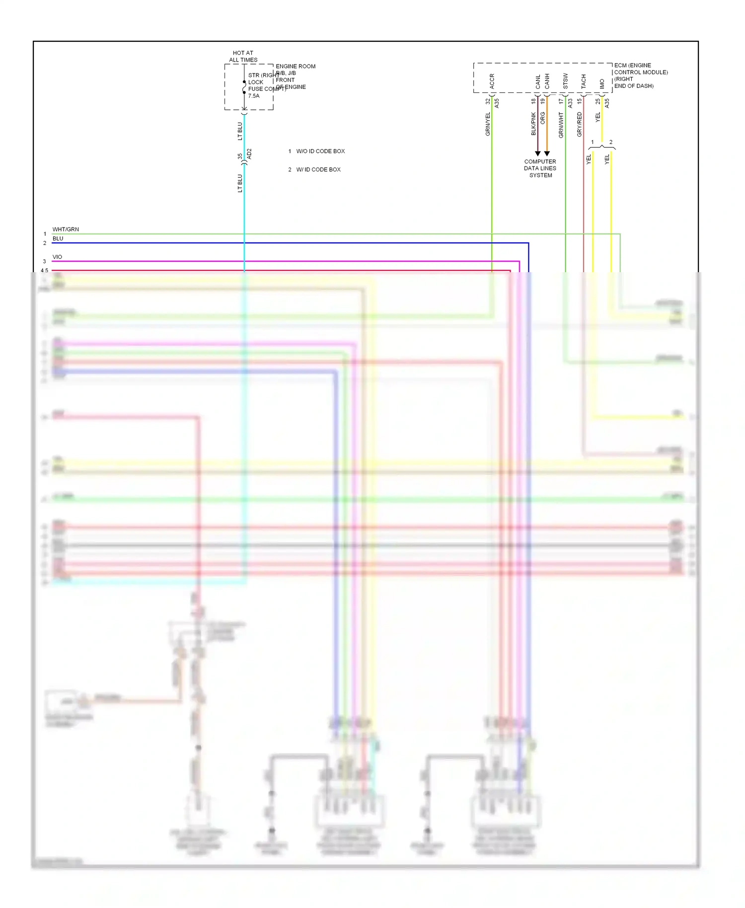 Subaru BRZ ZC (2012-2016) computer data lines system wiring diagram  (6 of 47)