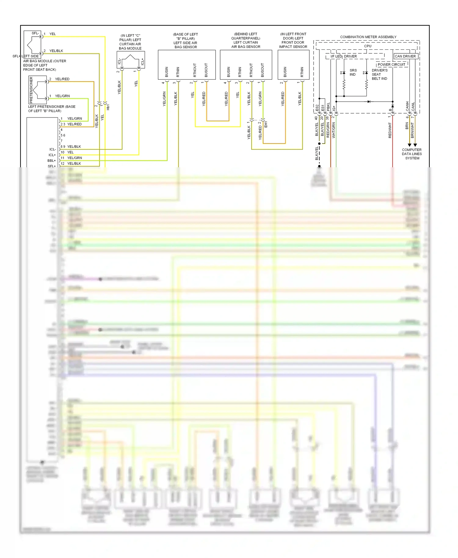 Subaru BRZ ZC (2012-2016) computer data lines system wiring diagram  (42 of 47)