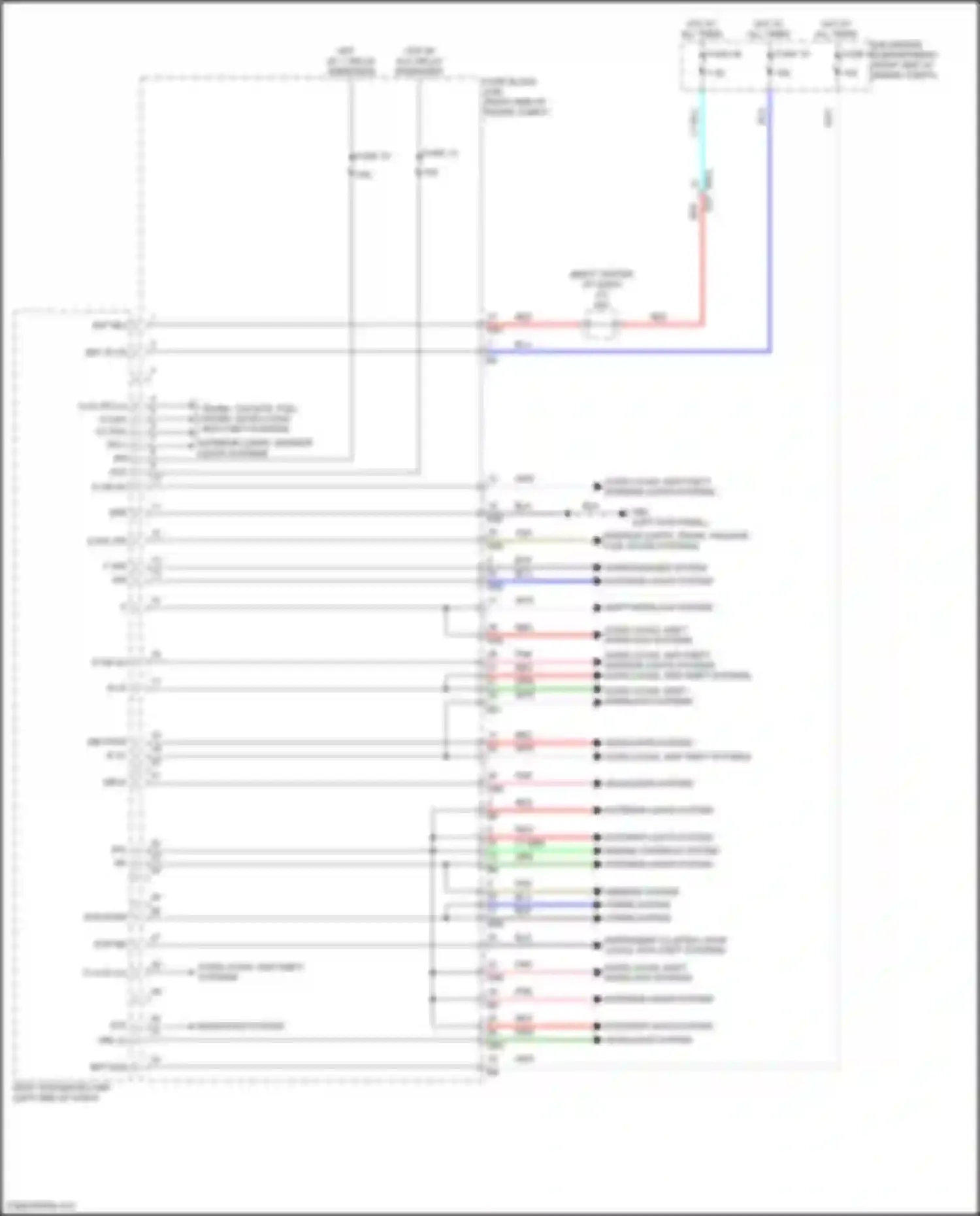 BRZ Subaru ZD8 (2020-2024): Body control modules circuit (2 of 2)