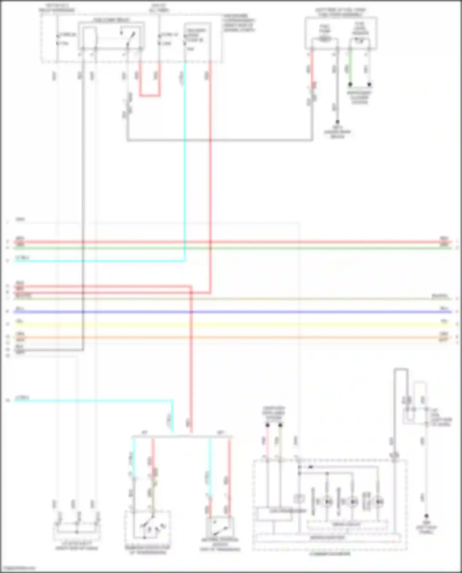BRZ Subaru ZD8 (2020-2024): Wiring diagram engine performance 2.4l (4 of 8)