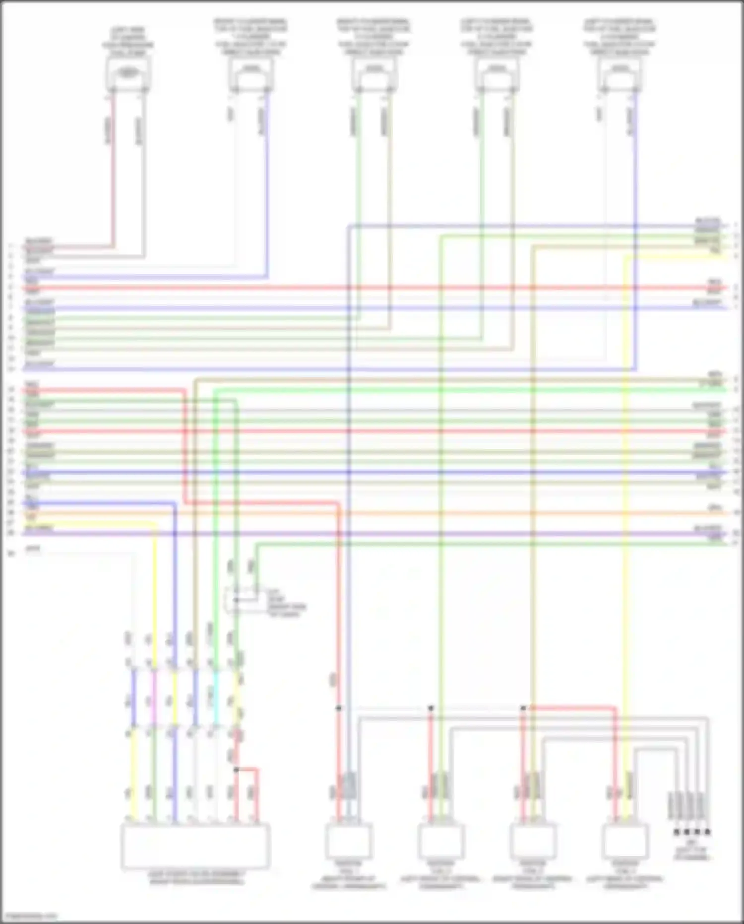 BRZ Subaru ZD8 (2020-2024): Wiring diagram engine performance 2.4l (6 of 8)
