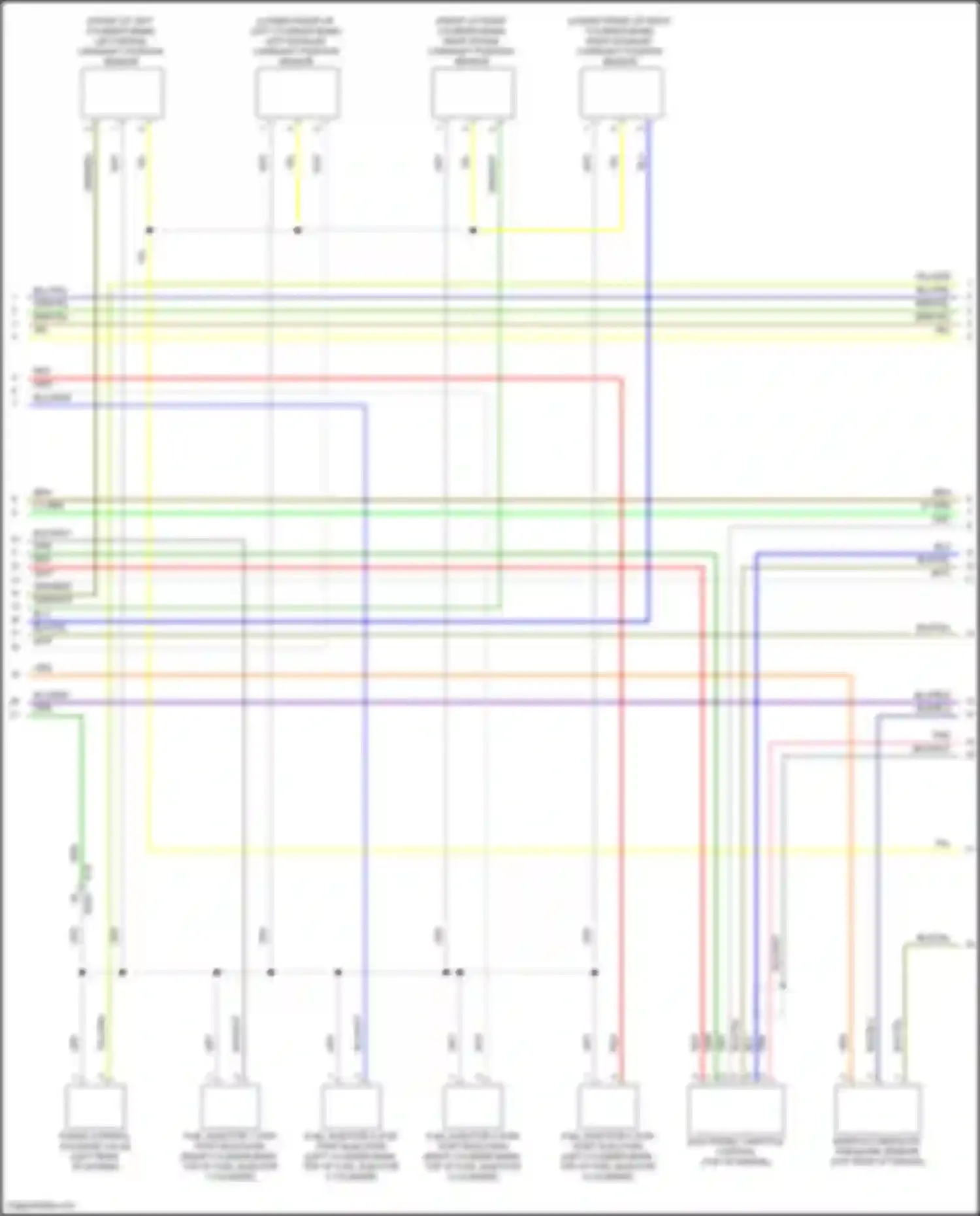 BRZ Subaru ZD8 (2020-2024): Wiring diagram engine performance 2.4l (7 of 8)