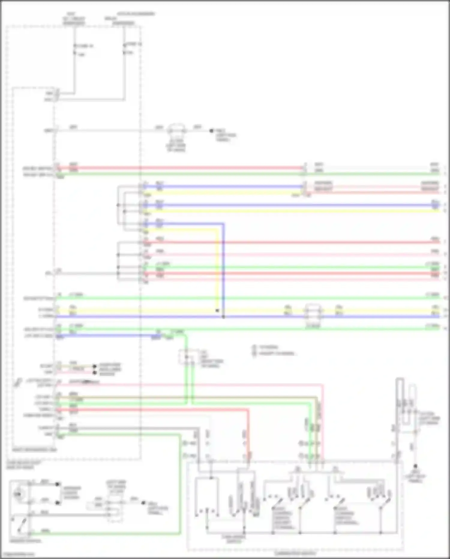 BRZ Subaru ZD8 (2020-2024): Exterior lamps circuit (1 of 3)
