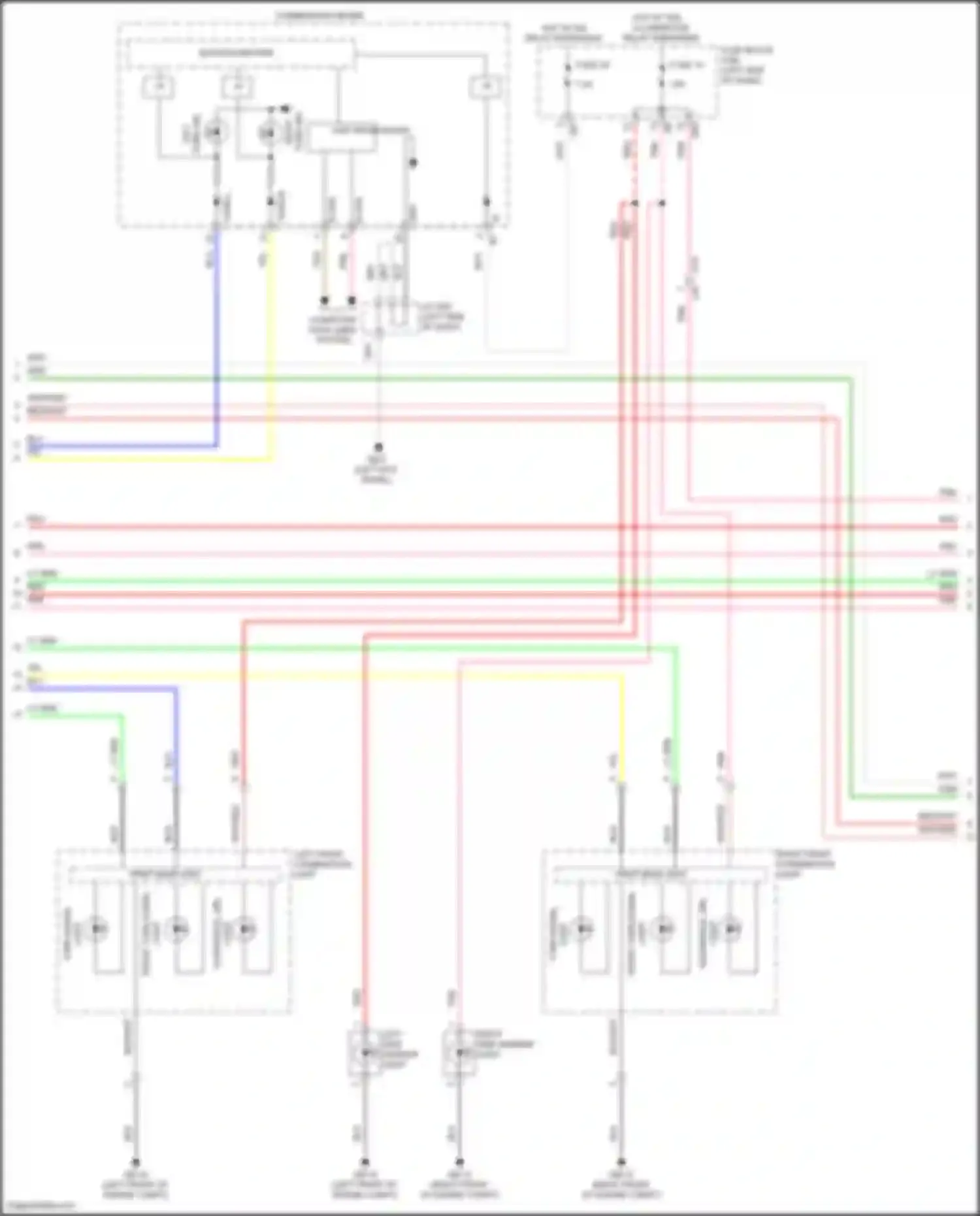 BRZ Subaru ZD8 (2020-2024): Exterior lamps circuit (2 of 3)
