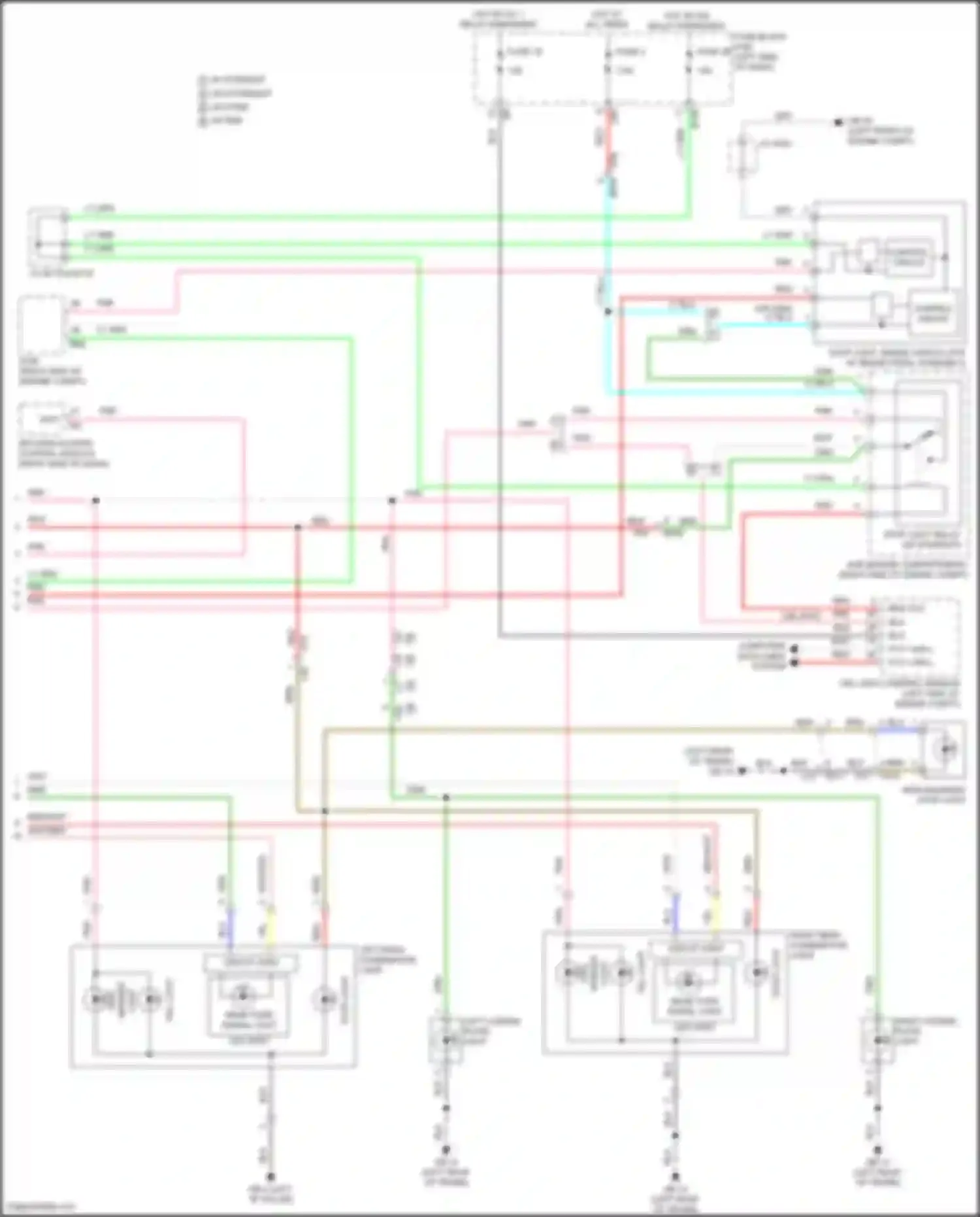 BRZ Subaru ZD8 (2020-2024): Exterior lamps circuit (3 of 3)