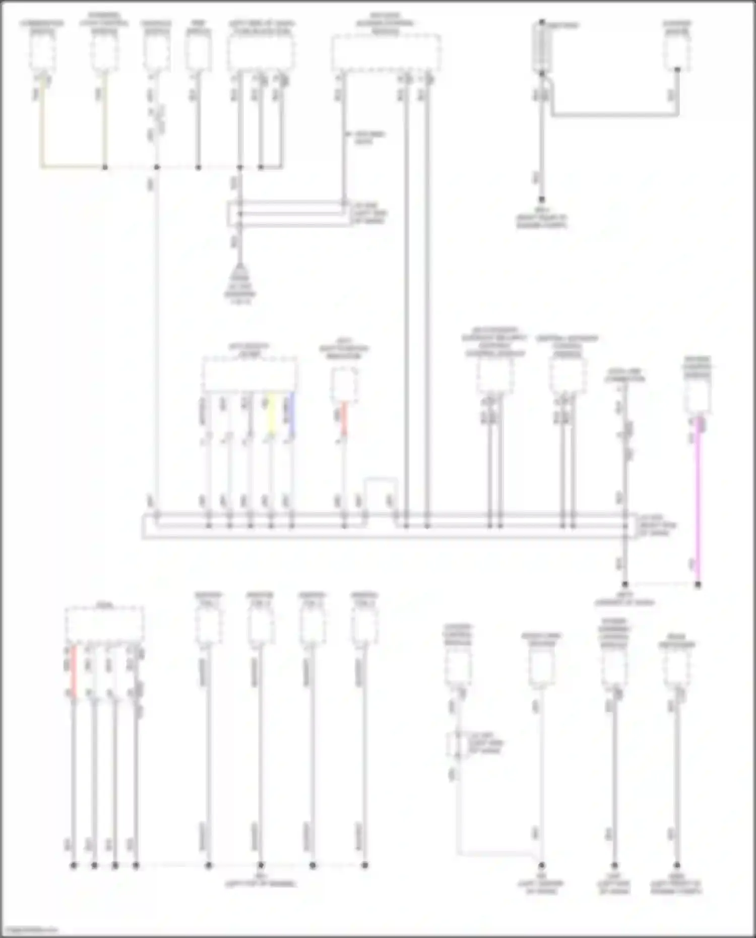 BRZ Subaru ZD8 (2020-2024): Ground distribution circuit (2 of 4)