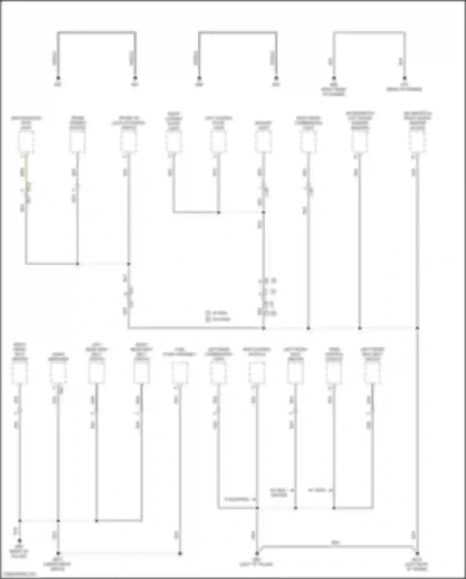 BRZ Subaru ZD8 (2020-2024): Ground distribution circuit (3 of 4)