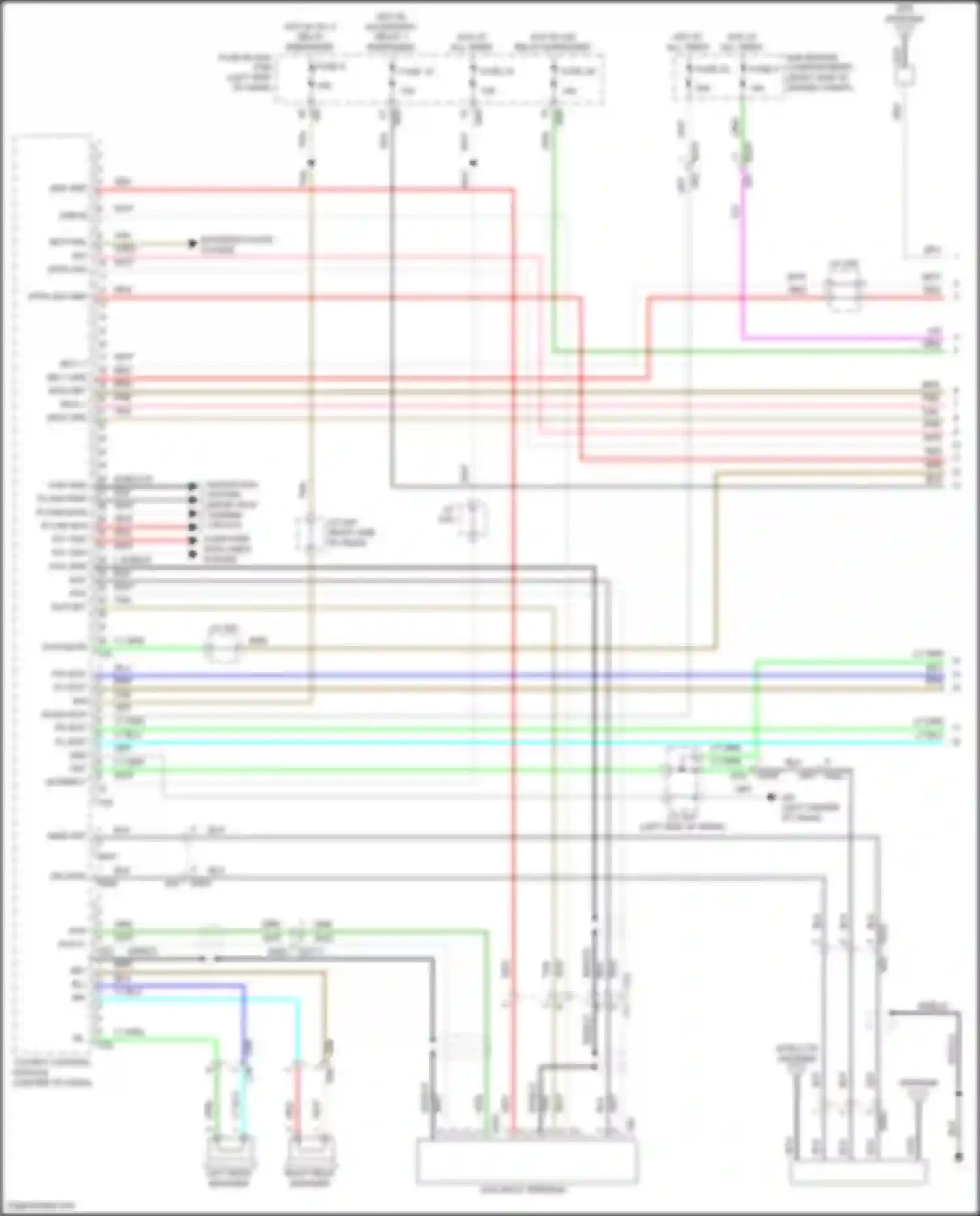BRZ Subaru ZD8 (2020-2024): Navigation circuit, w/ audio amplifier & telematics (1 of 4)