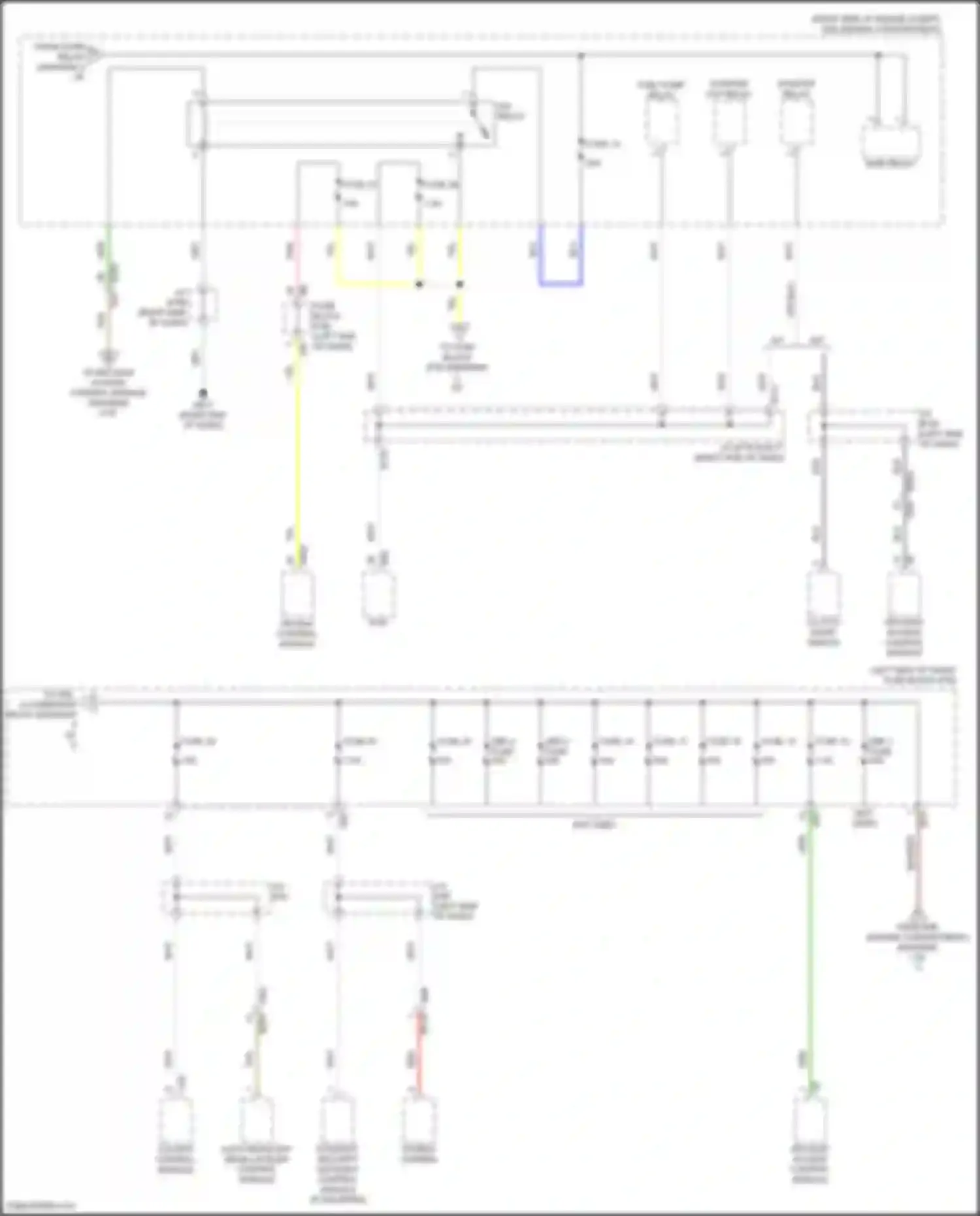 BRZ Subaru ZD8 (2020-2024): Power distribution circuit (3 of 7)