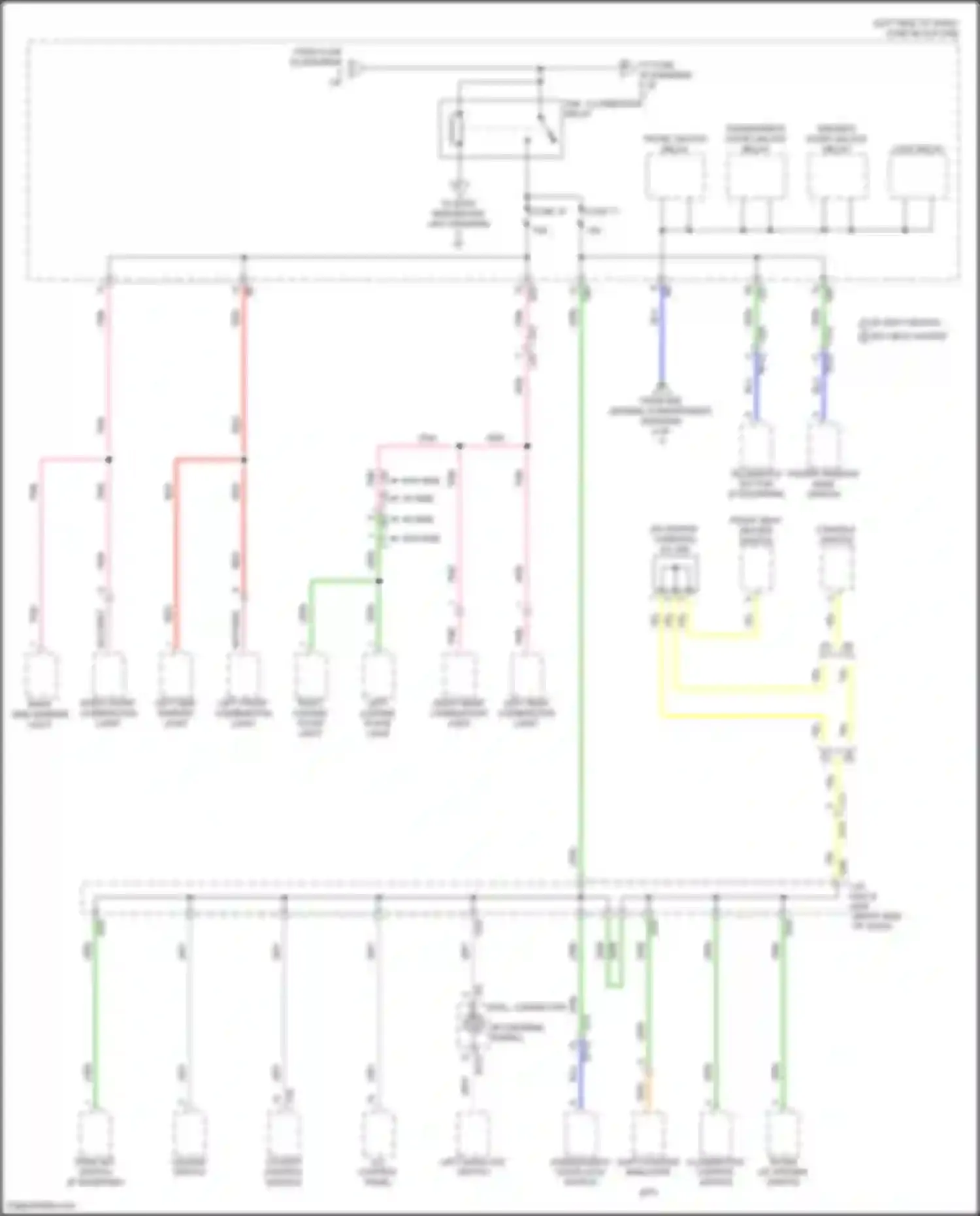 BRZ Subaru ZD8 (2020-2024): Power distribution circuit (4 of 7)