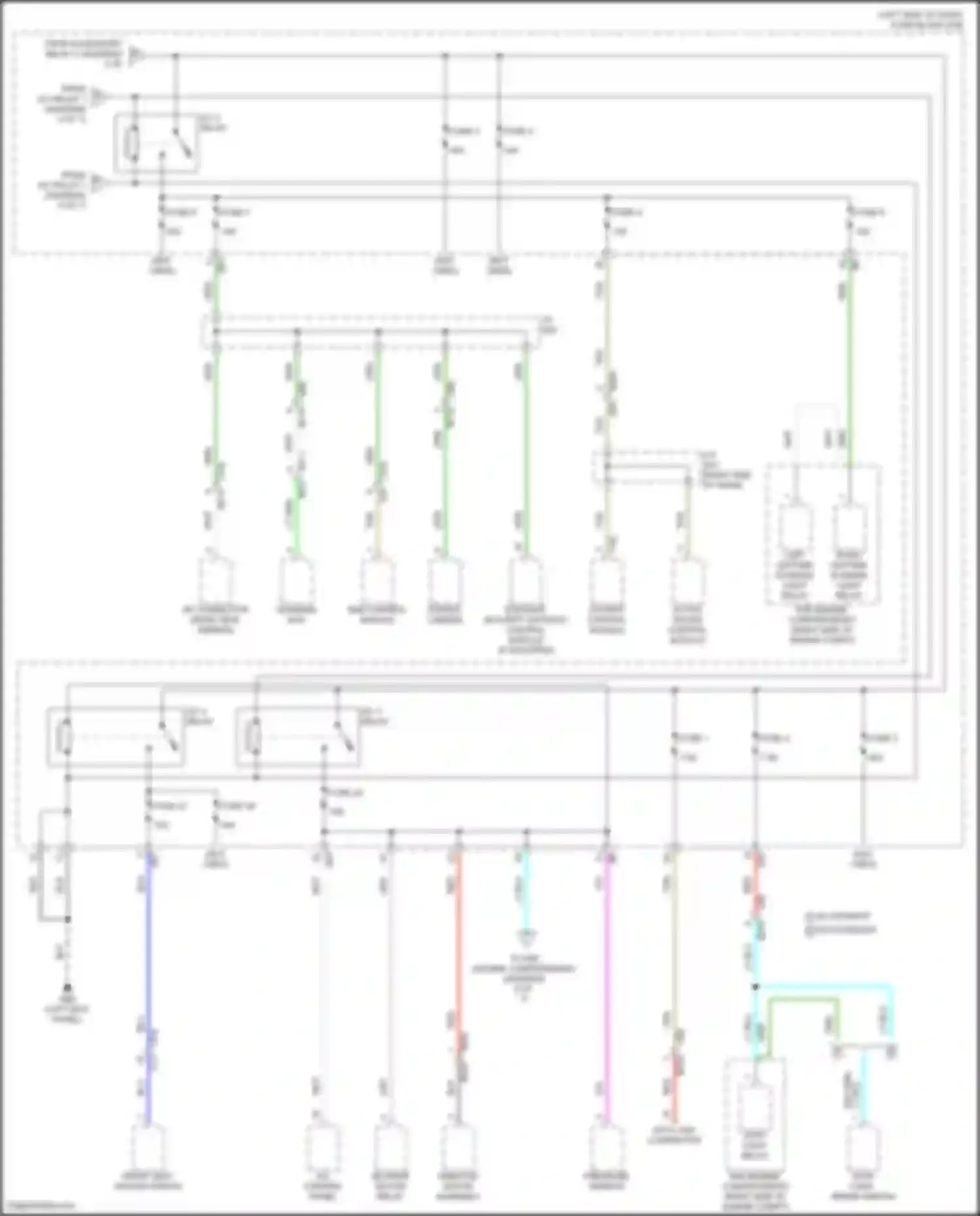 BRZ Subaru ZD8 (2020-2024): Power distribution circuit (7 of 7)