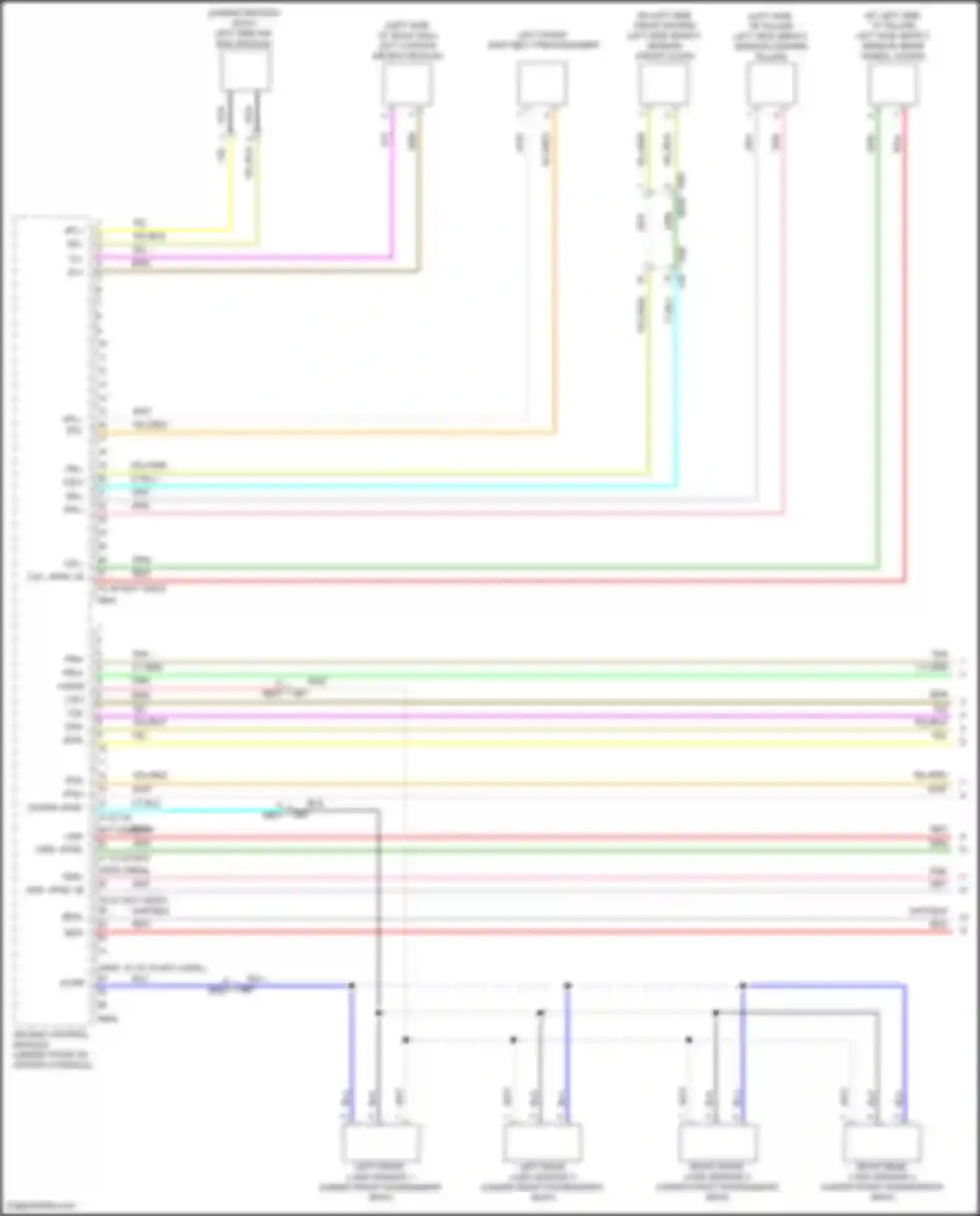 BRZ Subaru ZD8 (2020-2024): Supplemental restraints circuit (1 of 3)