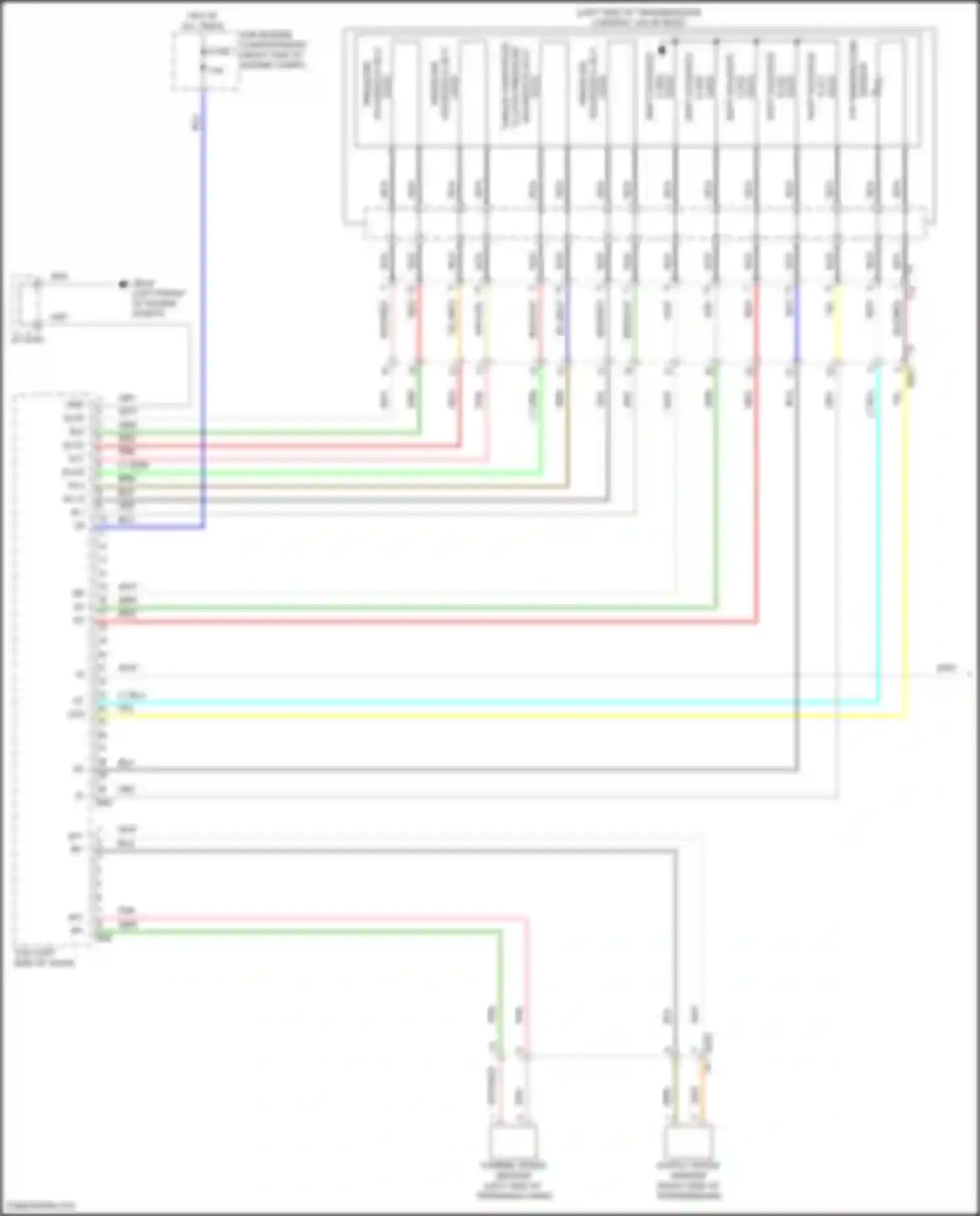 BRZ Subaru ZD8 (2020-2024): Transmission circuit (1 of 3)