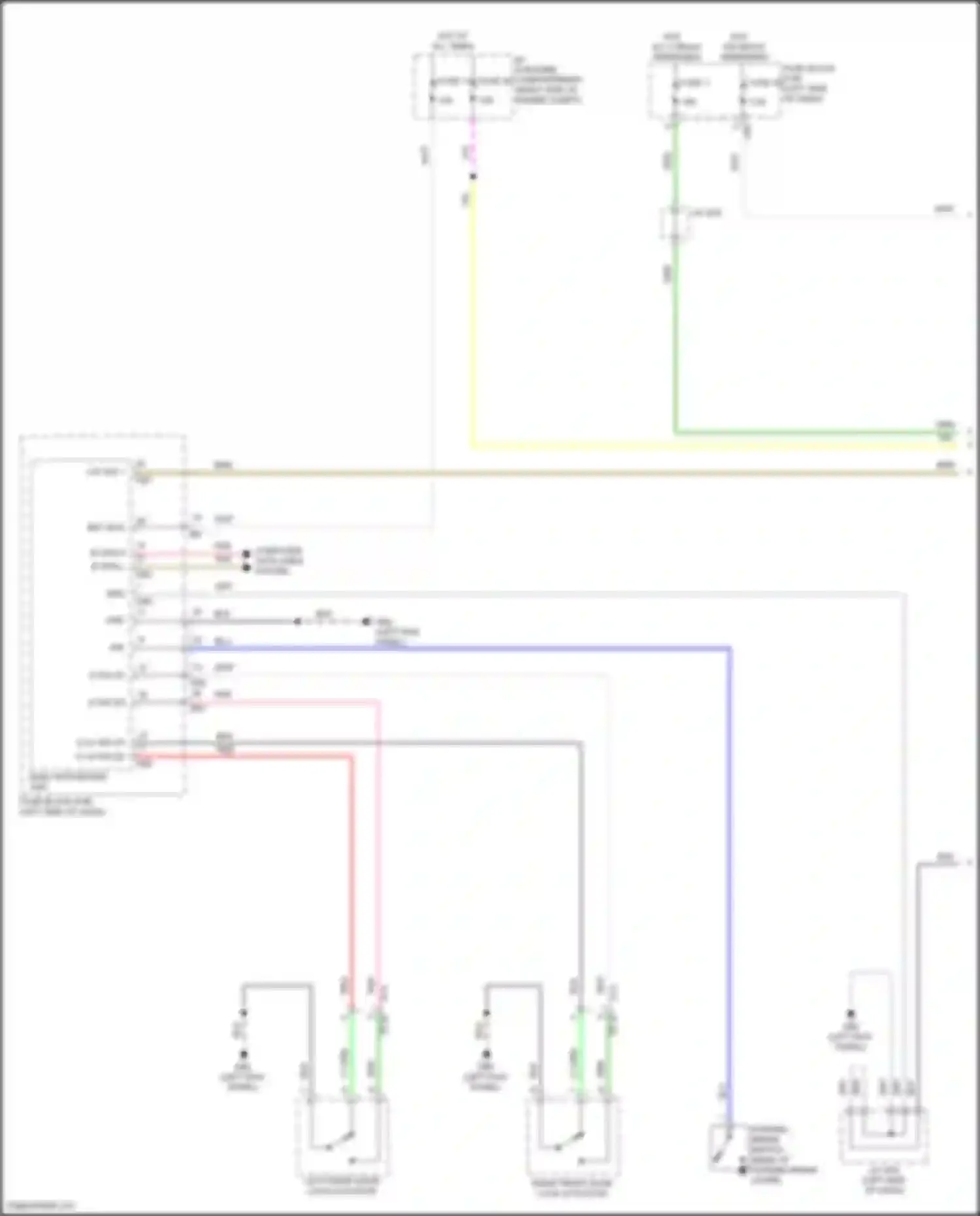 BRZ Subaru ZD8 (2020-2024): Chime circuit (1 of 2)