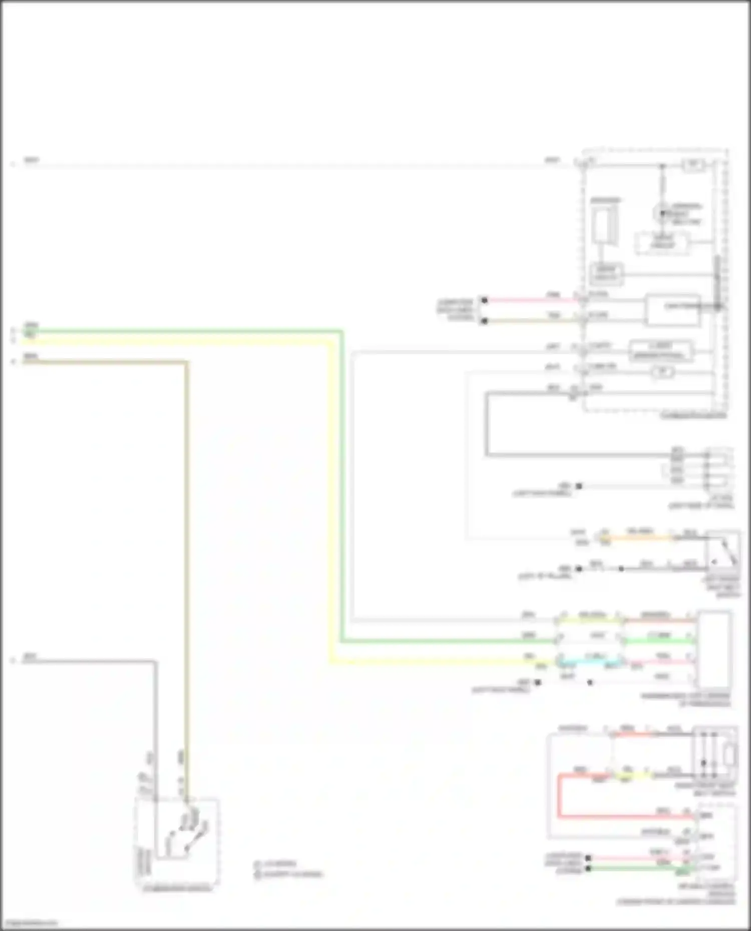 BRZ Subaru ZD8 (2020-2024): Chime circuit (2 of 2)