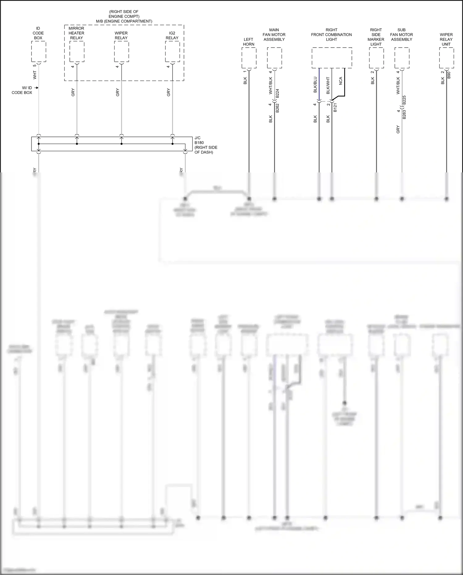 Subaru BRZ ZD8 (2020-2024) id code box wiring diagram  (1 of 3)