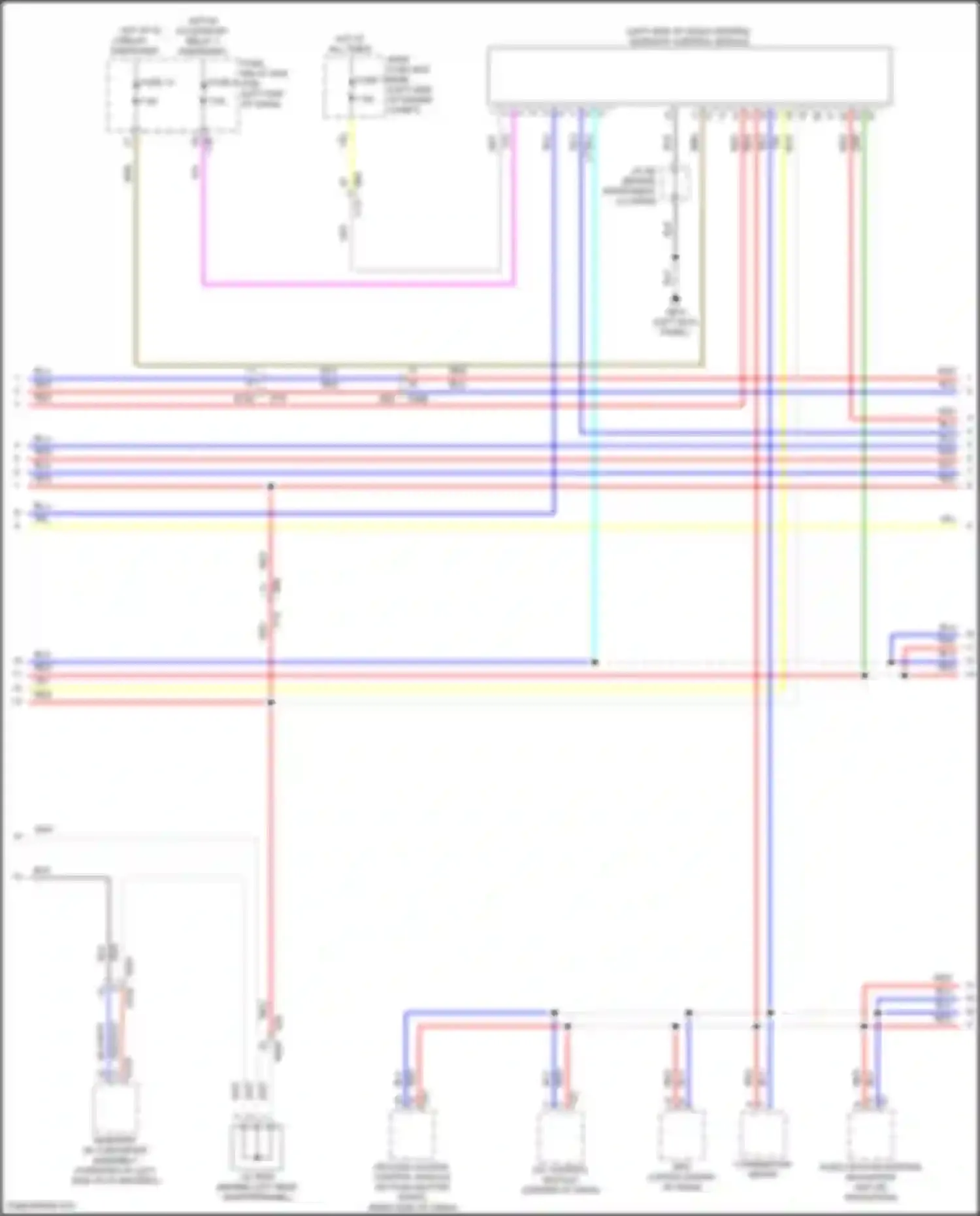 Crosstrek Subaru GT facelift (2020-2022): Computer data lines circuit, hybrid (2 of 3)