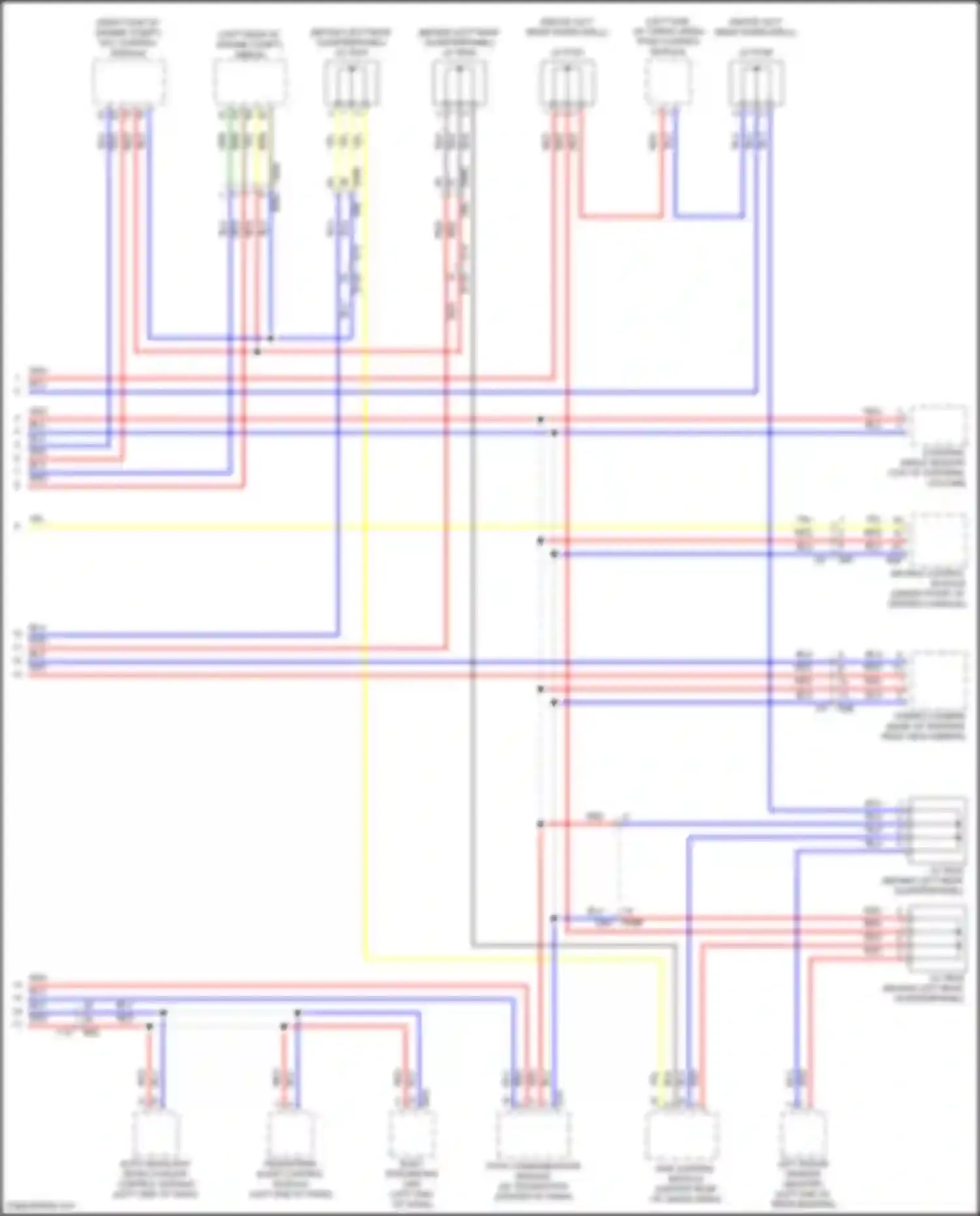 Crosstrek Subaru GT facelift (2020-2022): Computer data lines circuit, hybrid (3 of 3)