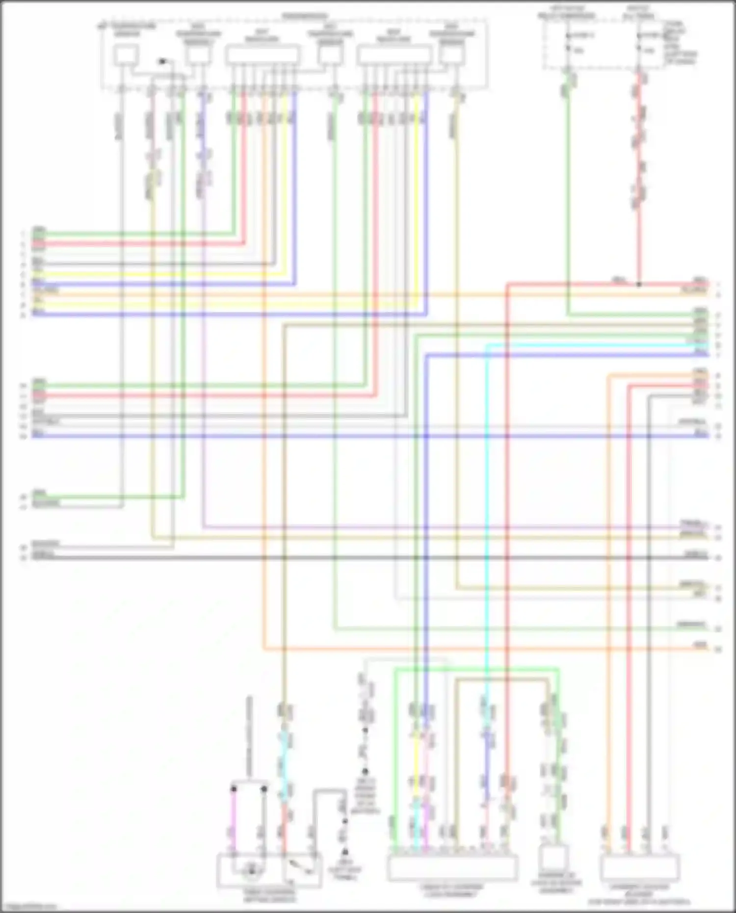Crosstrek Subaru GT facelift (2020-2022): Wiring diagram engine performance 2.0l hybrid, hybrid control circuit (3 of 13)