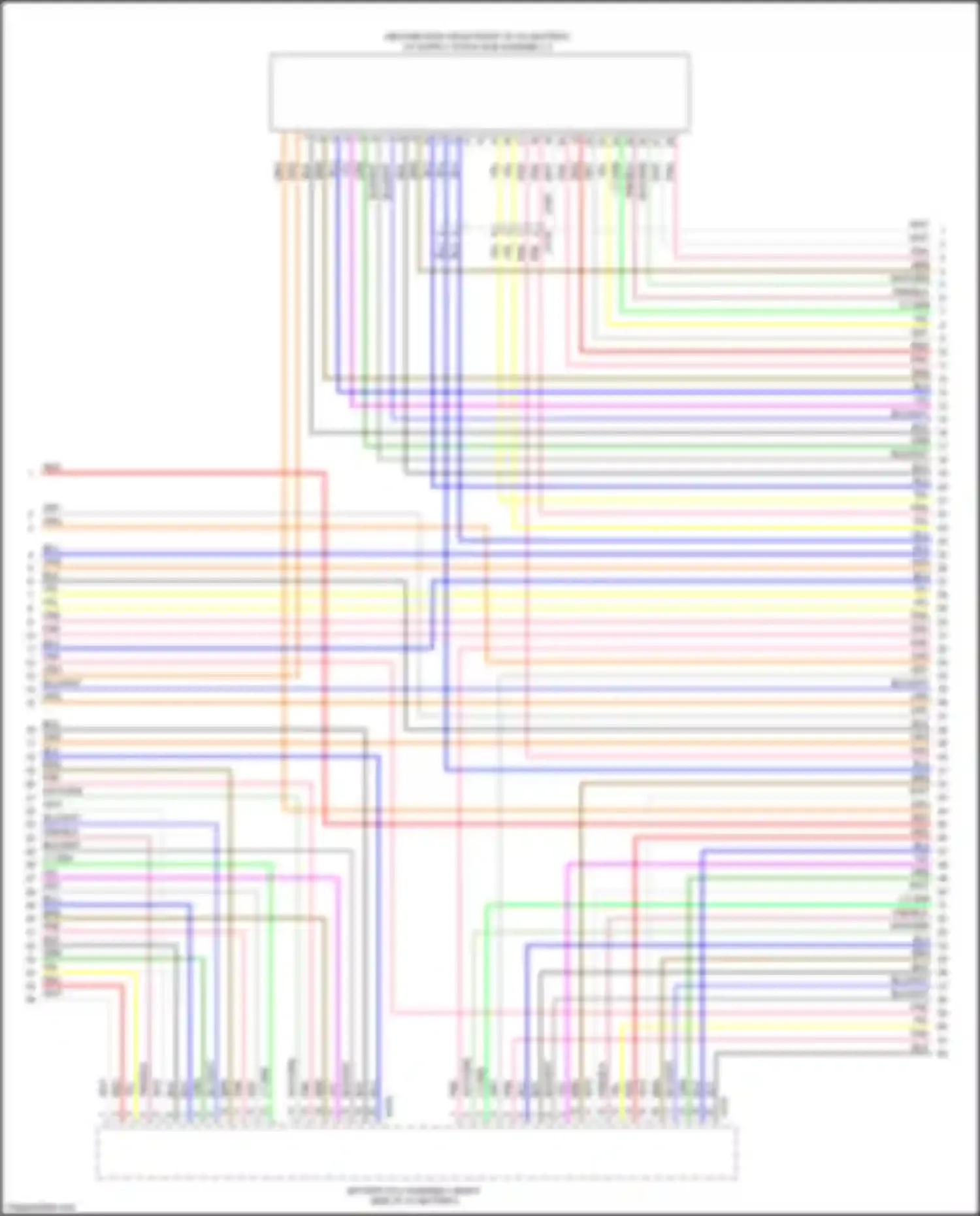 Crosstrek Subaru GT facelift (2020-2022): Wiring diagram engine performance 2.0l hybrid, hybrid control circuit (8 of 13)