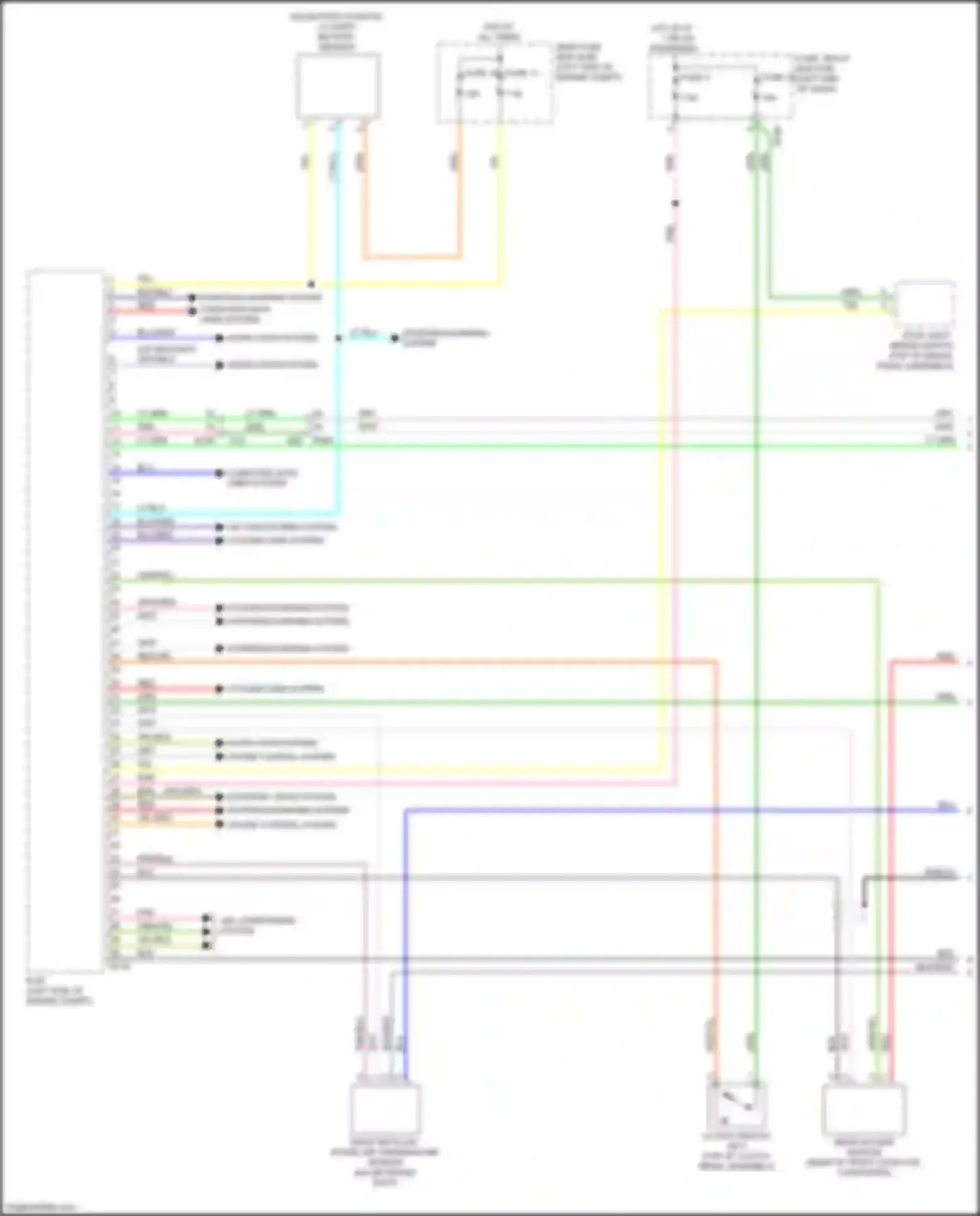 Crosstrek Subaru GT facelift (2020-2022): Wiring diagram engine performance 2.0l (1 of 7)