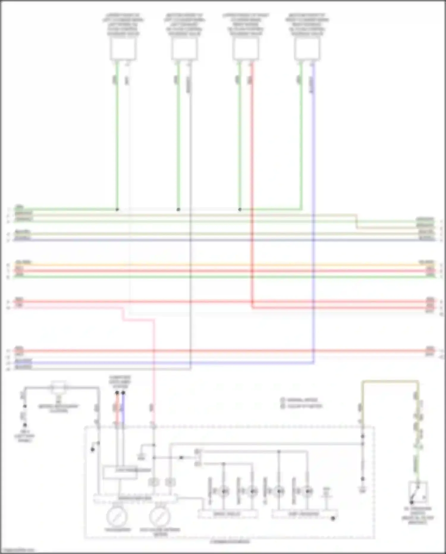 Crosstrek Subaru GT facelift (2020-2022): Wiring diagram engine performance 2.0l (4 of 7)