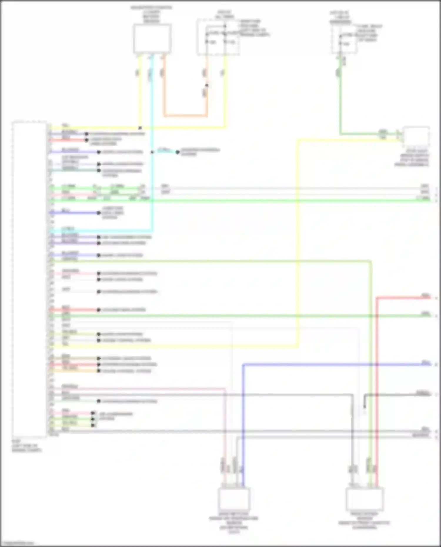 Crosstrek Subaru GT facelift (2020-2022): Wiring diagram engine performance 2.5l (1 of 7)