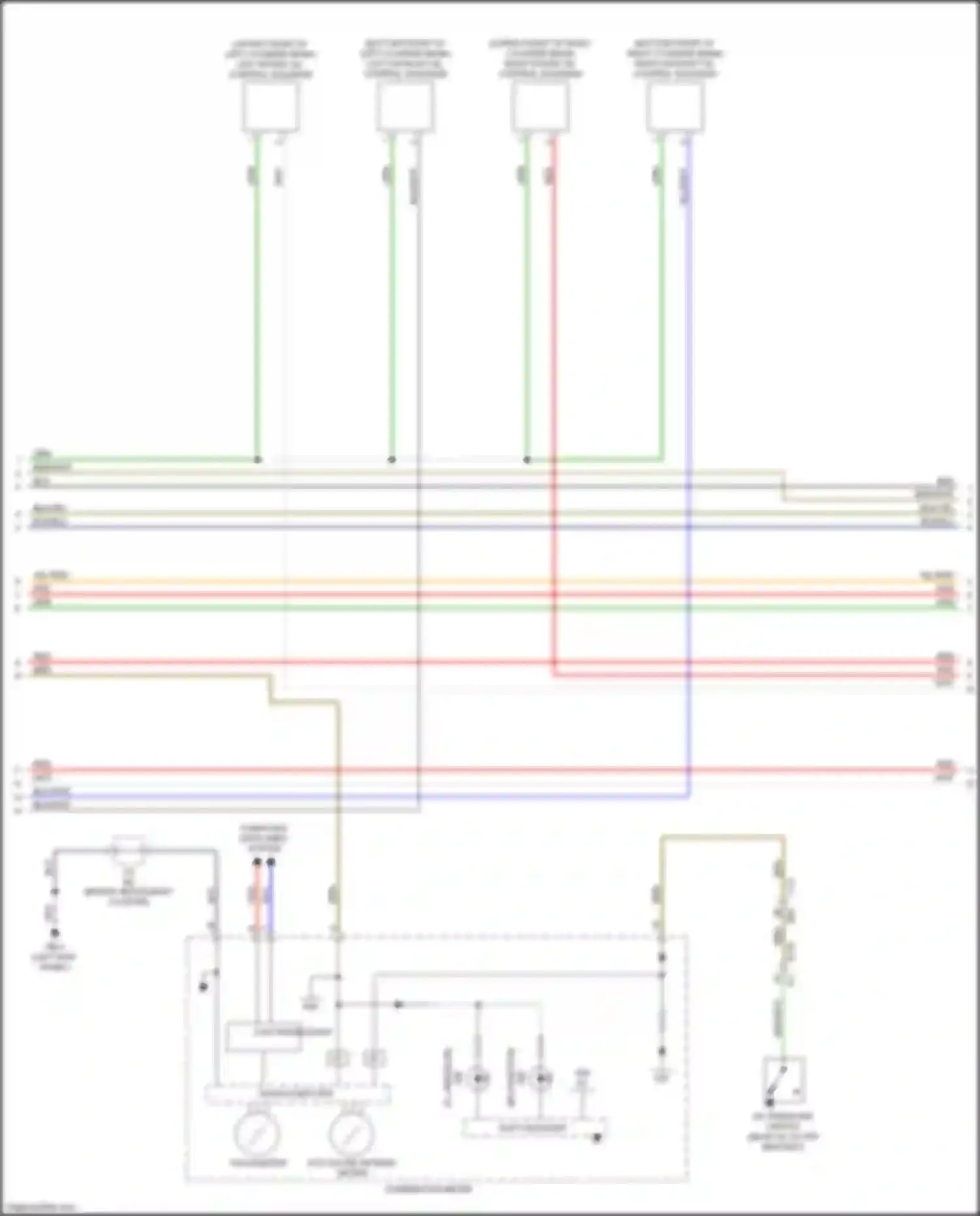 Crosstrek Subaru GT facelift (2020-2022): Wiring diagram engine performance 2.5l (4 of 7)