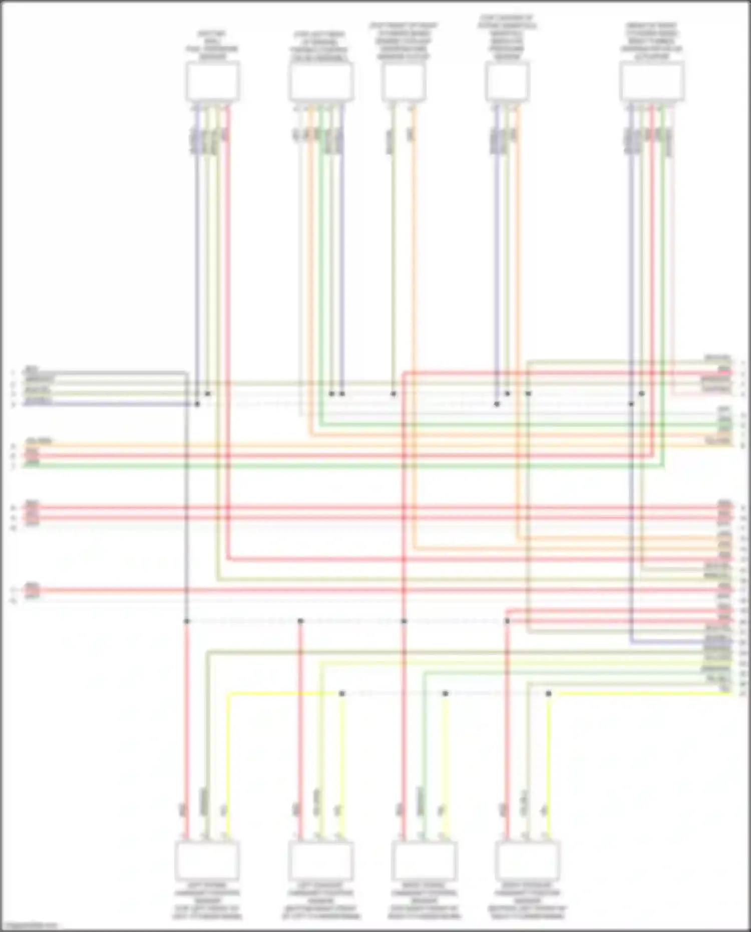 Crosstrek Subaru GT facelift (2020-2022): Wiring diagram engine performance 2.5l (5 of 7)
