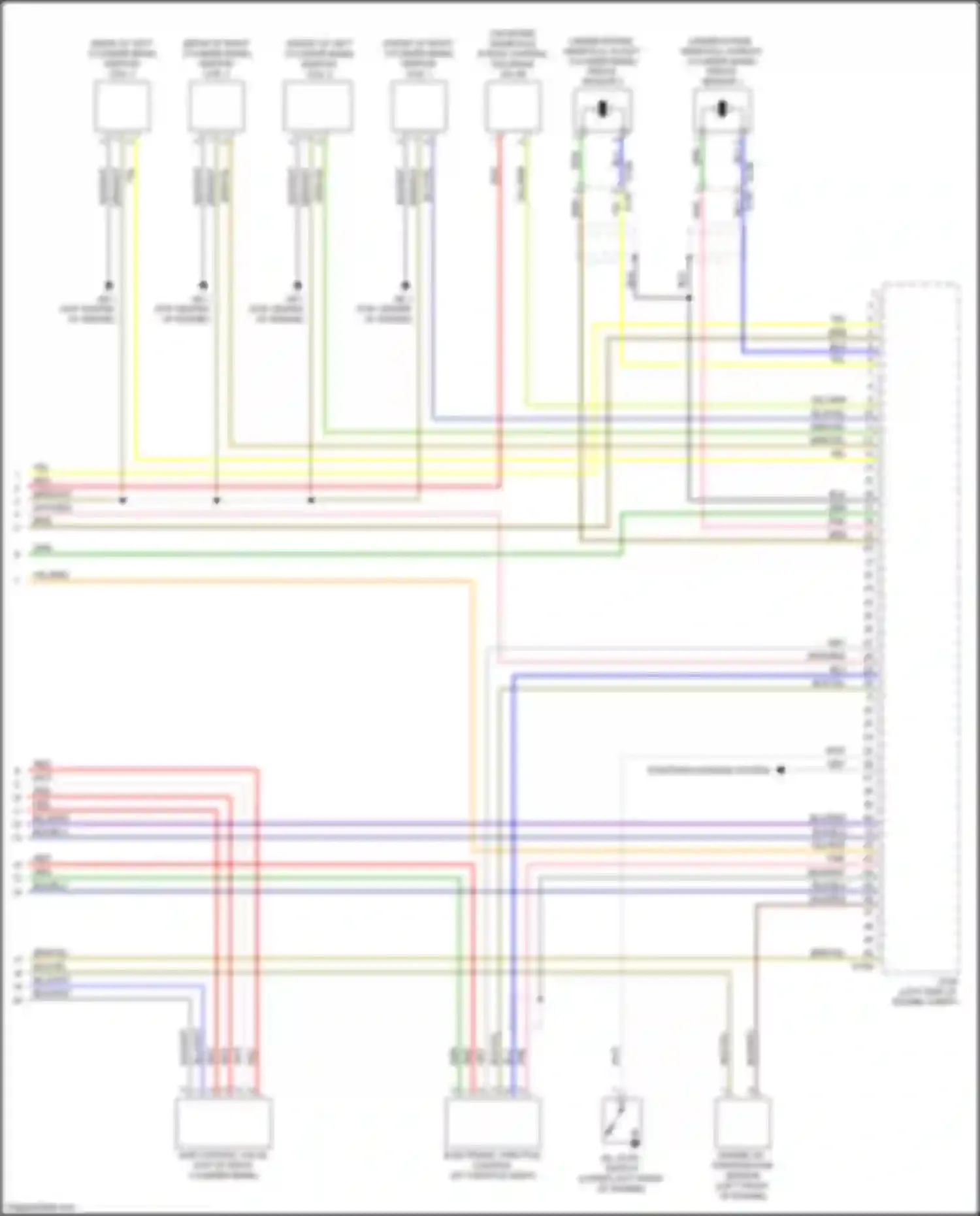 Crosstrek Subaru GT facelift (2020-2022): Wiring diagram engine performance 2.5l (7 of 7)