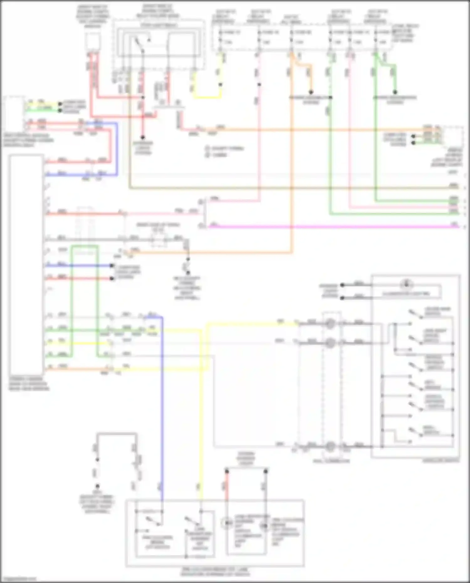 Crosstrek Subaru GT facelift (2020-2022): Eyesight circuit (1 of 2)